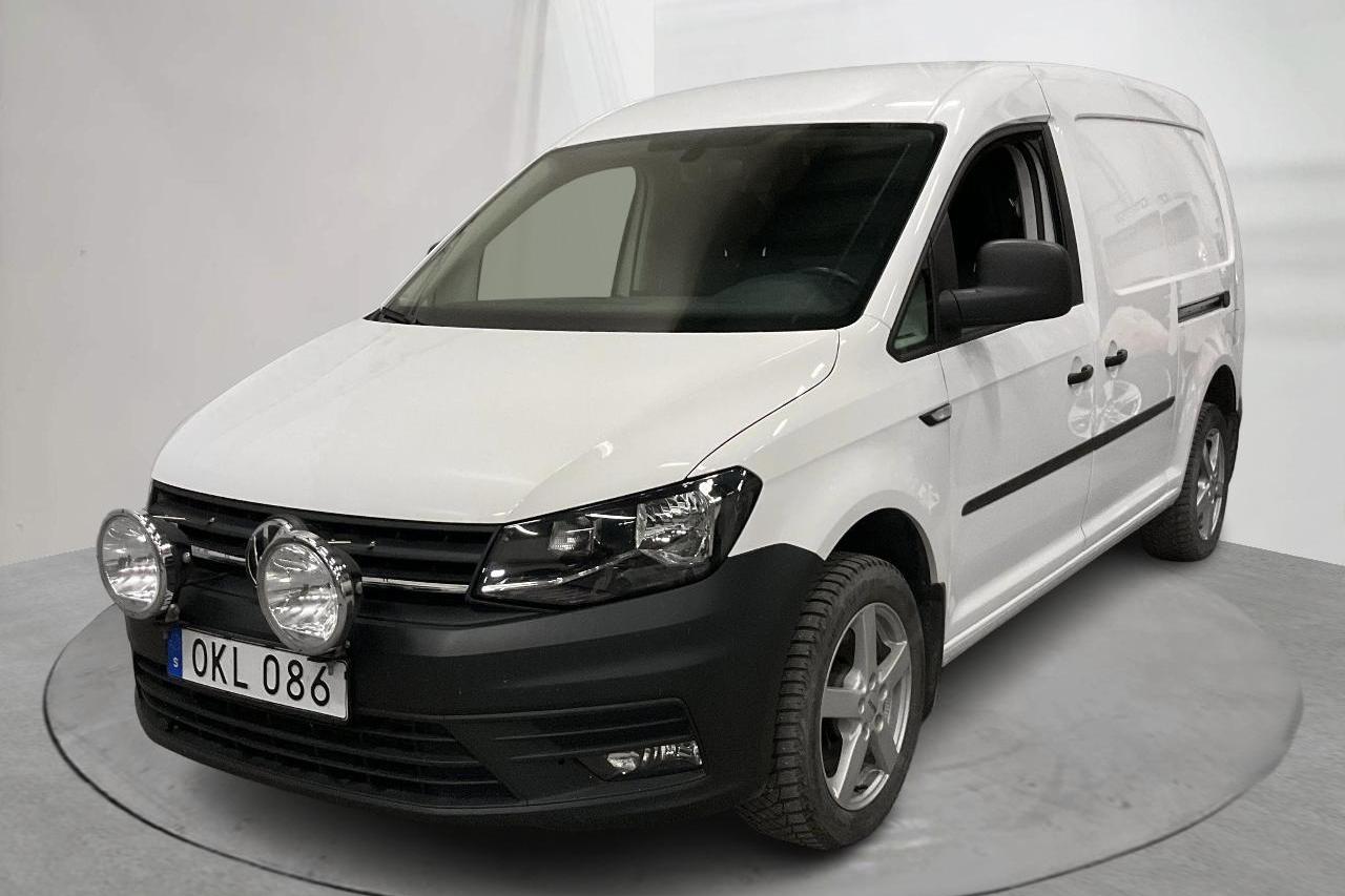 VW Caddy 2.0 TDI Maxi Skåp 4MOTION (150hk) - 46 860 km - Automatic - white - 2018