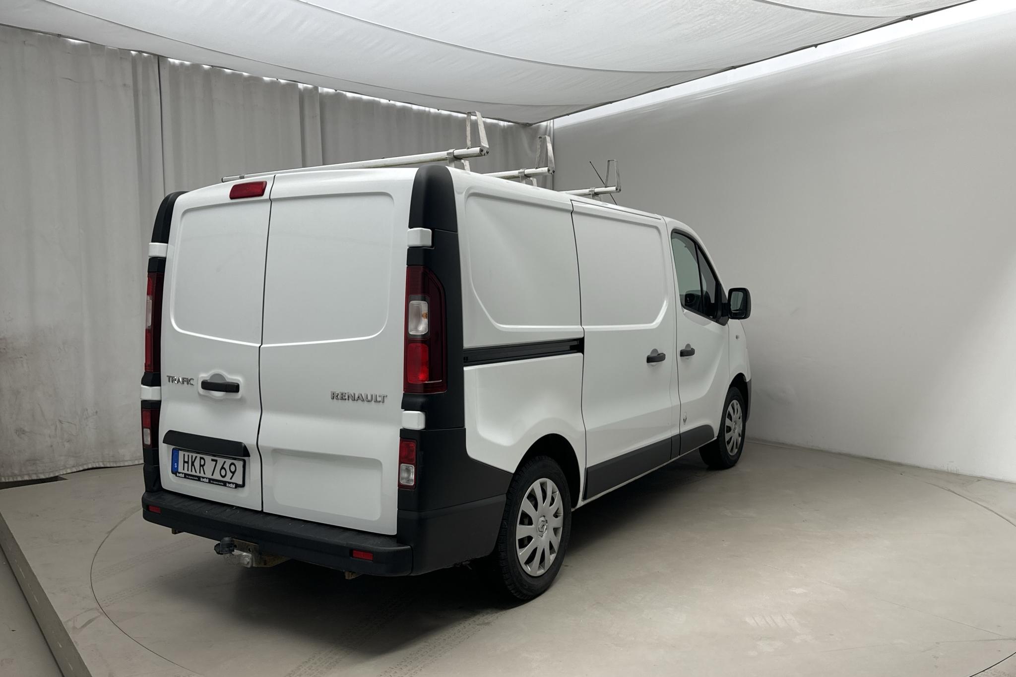 Renault Trafic 1.6 dCi Skåp (95hk) - 7 128 mil - Manuell - vit - 2017