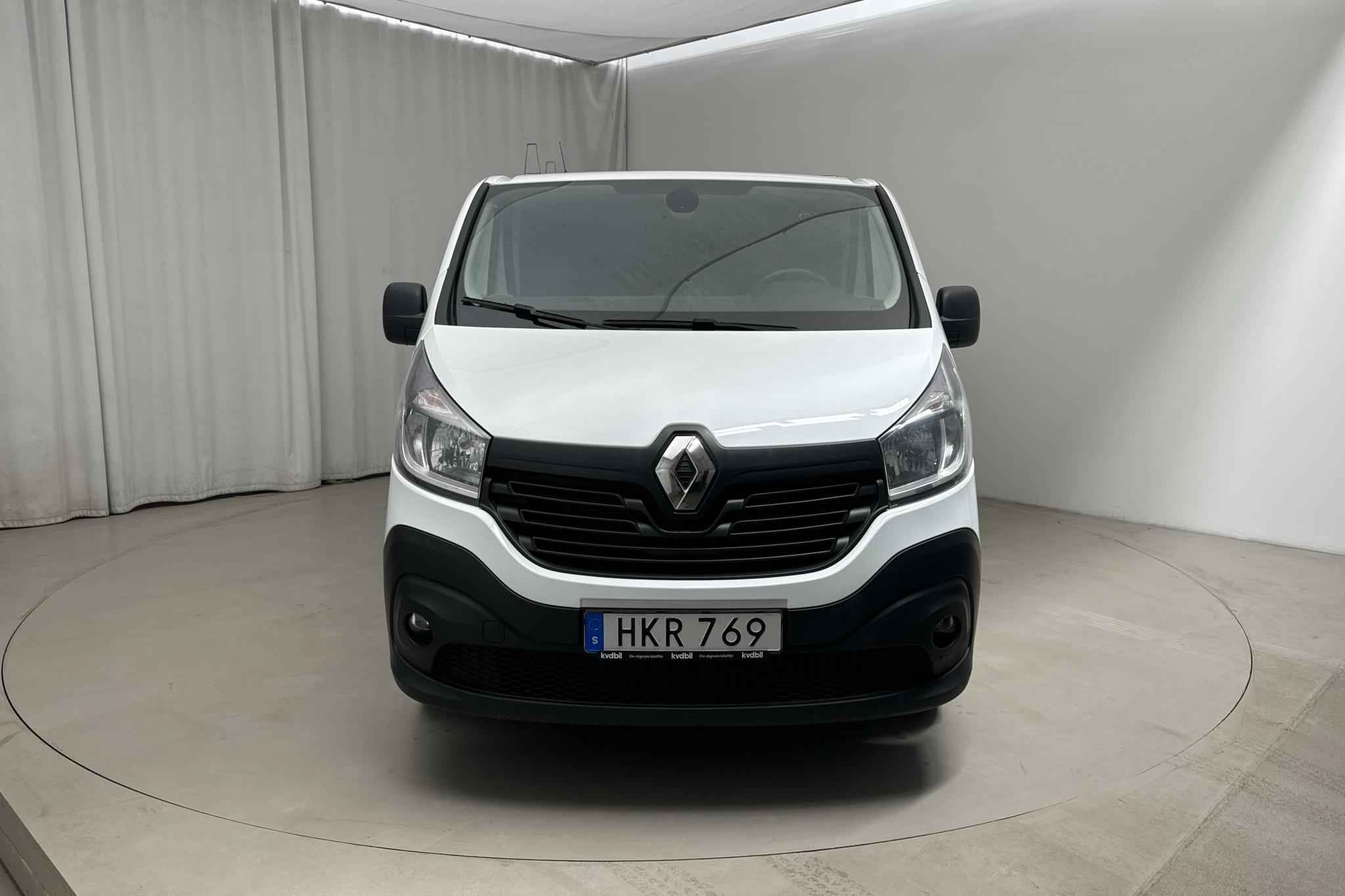 Renault Trafic 1.6 dCi Skåp (95hk) - 7 128 mil - Manuell - vit - 2017