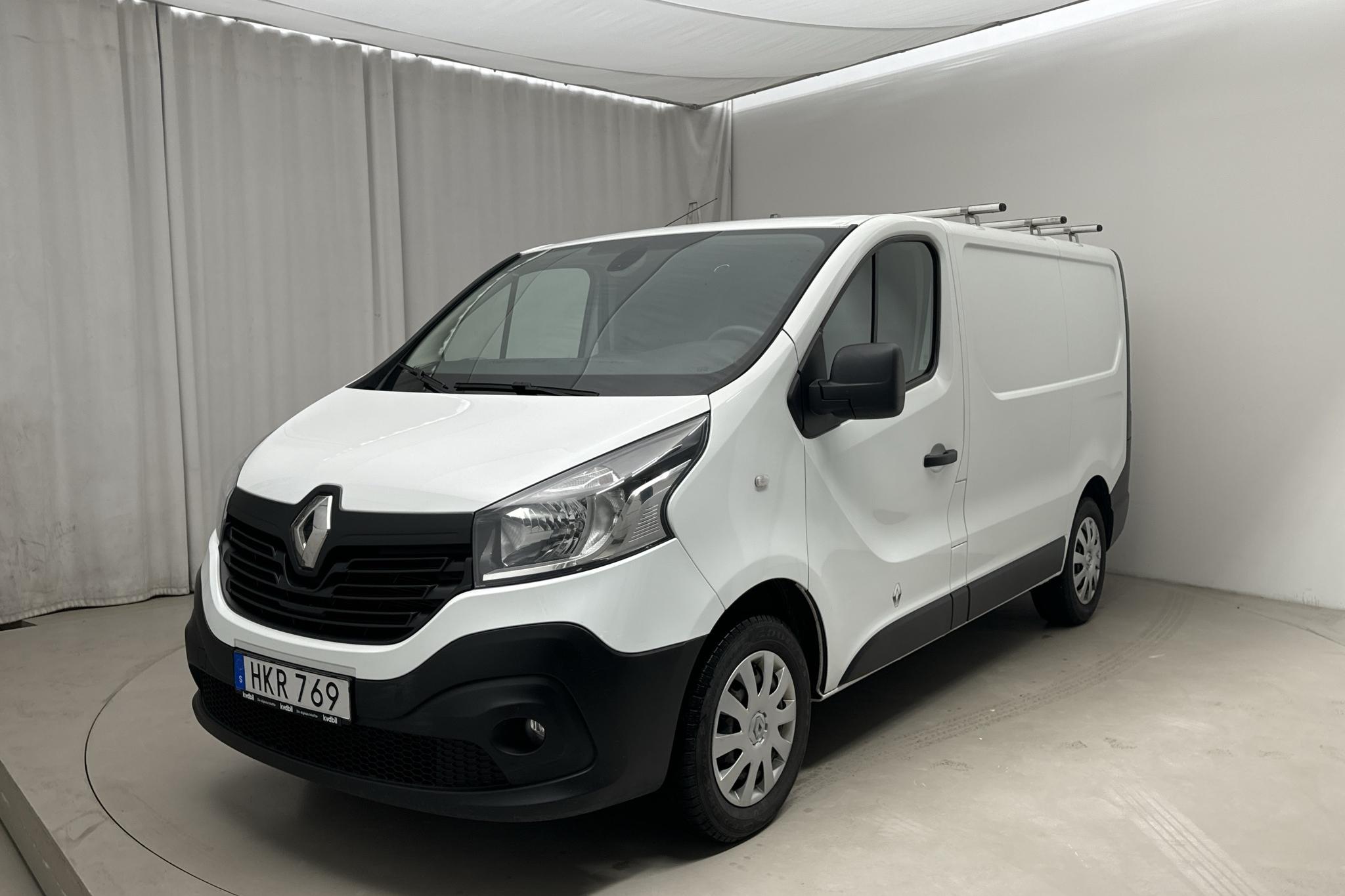 Renault Trafic 1.6 dCi Skåp (95hk) - 7 128 mil - Manuell - vit - 2017