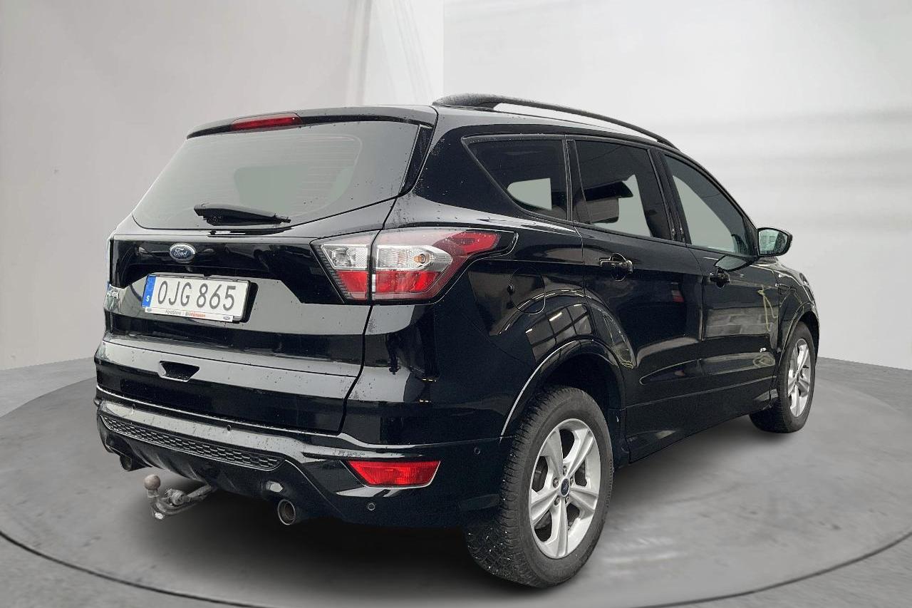 Ford Kuga 2.0 TDCi AWD (180hk) - 149 680 km - Automatyczna - czarny - 2017