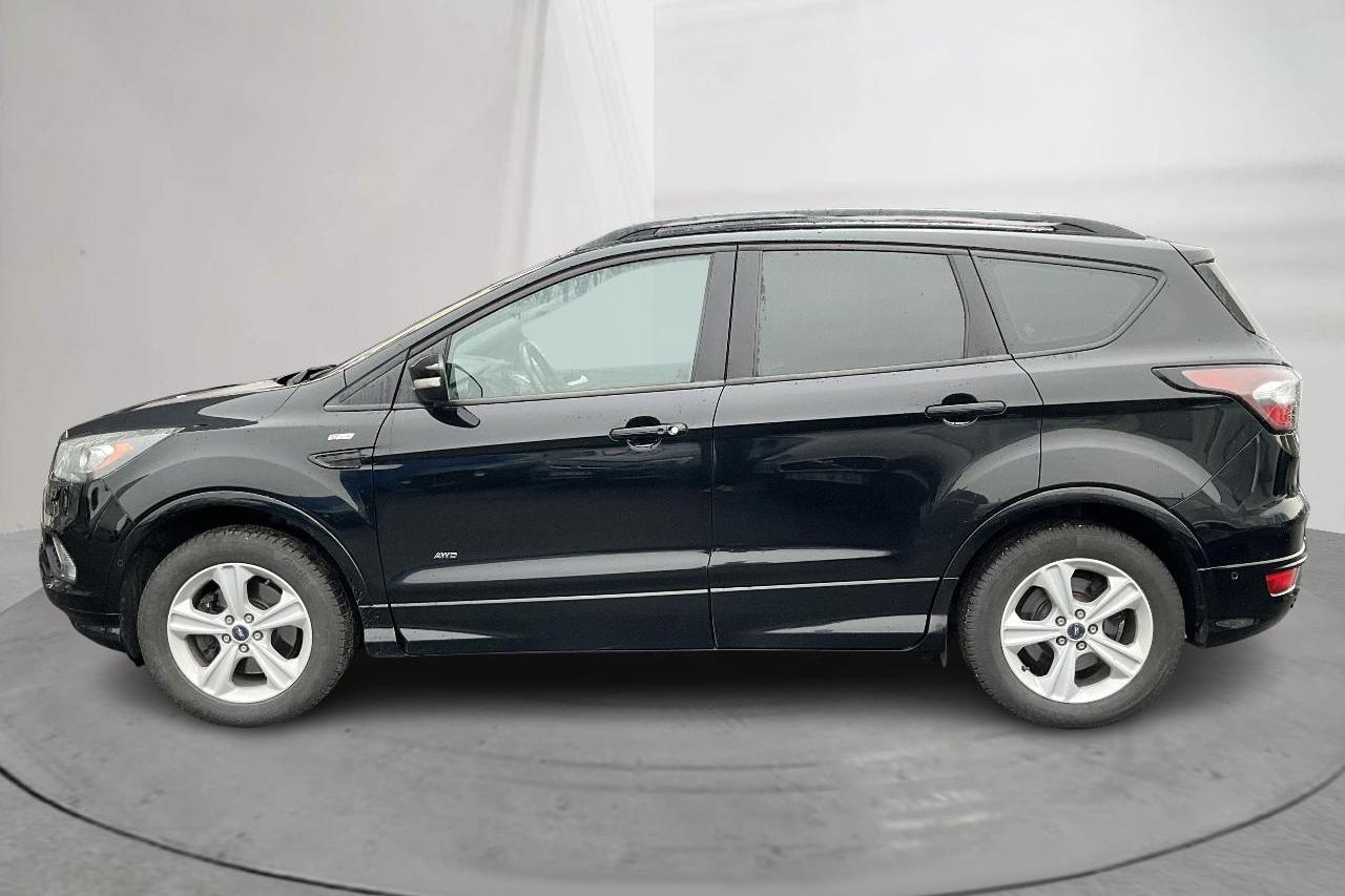 Ford Kuga 2.0 TDCi AWD (180hk) - 149 680 km - Automatyczna - czarny - 2017