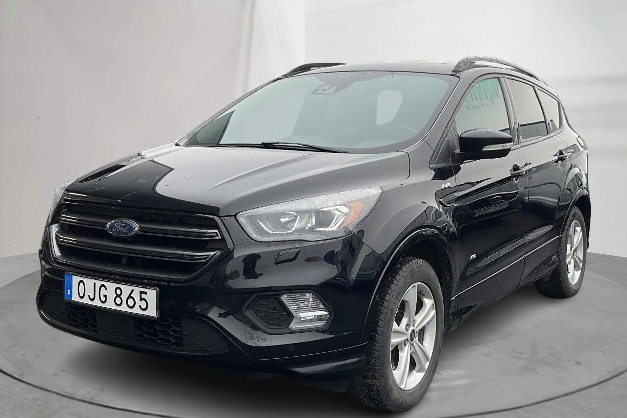 Ford Kuga 2.0 TDCi AWD (180hk) - 149 680 km - Automatyczna - czarny - 2017