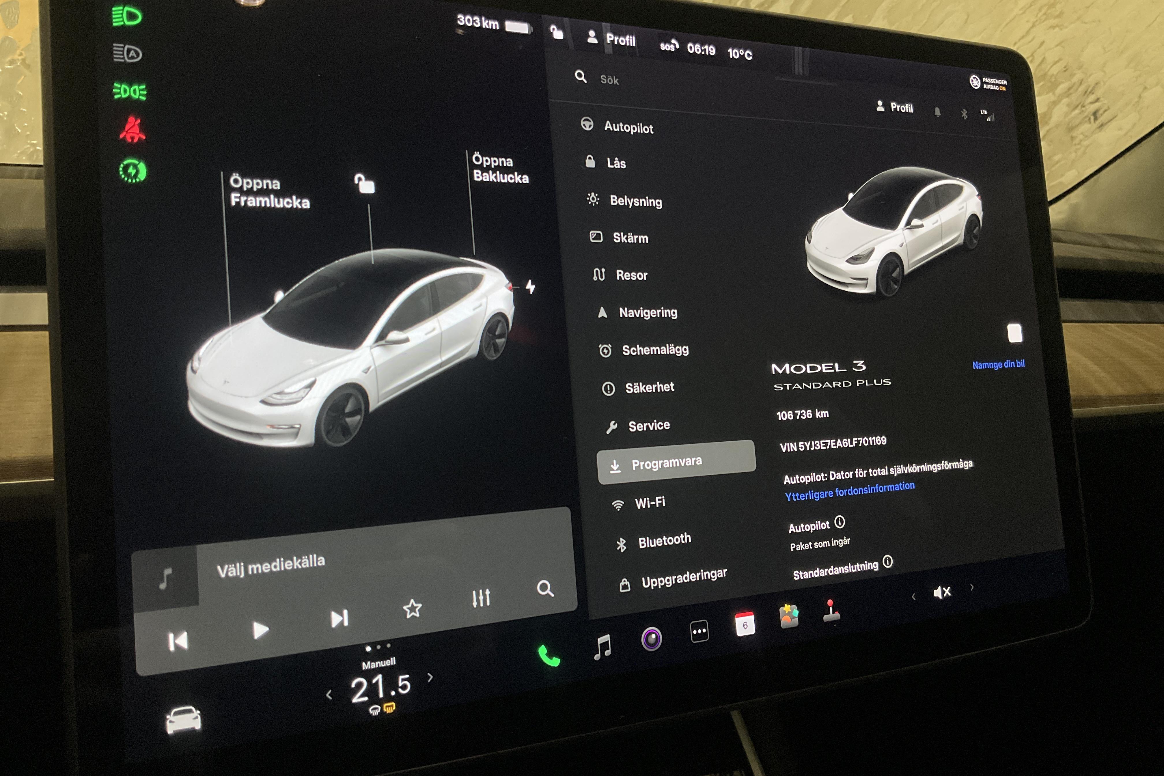 Tesla Model 3 Standard Range RWD - 106 730 km - Automaattinen - valkoinen - 2020