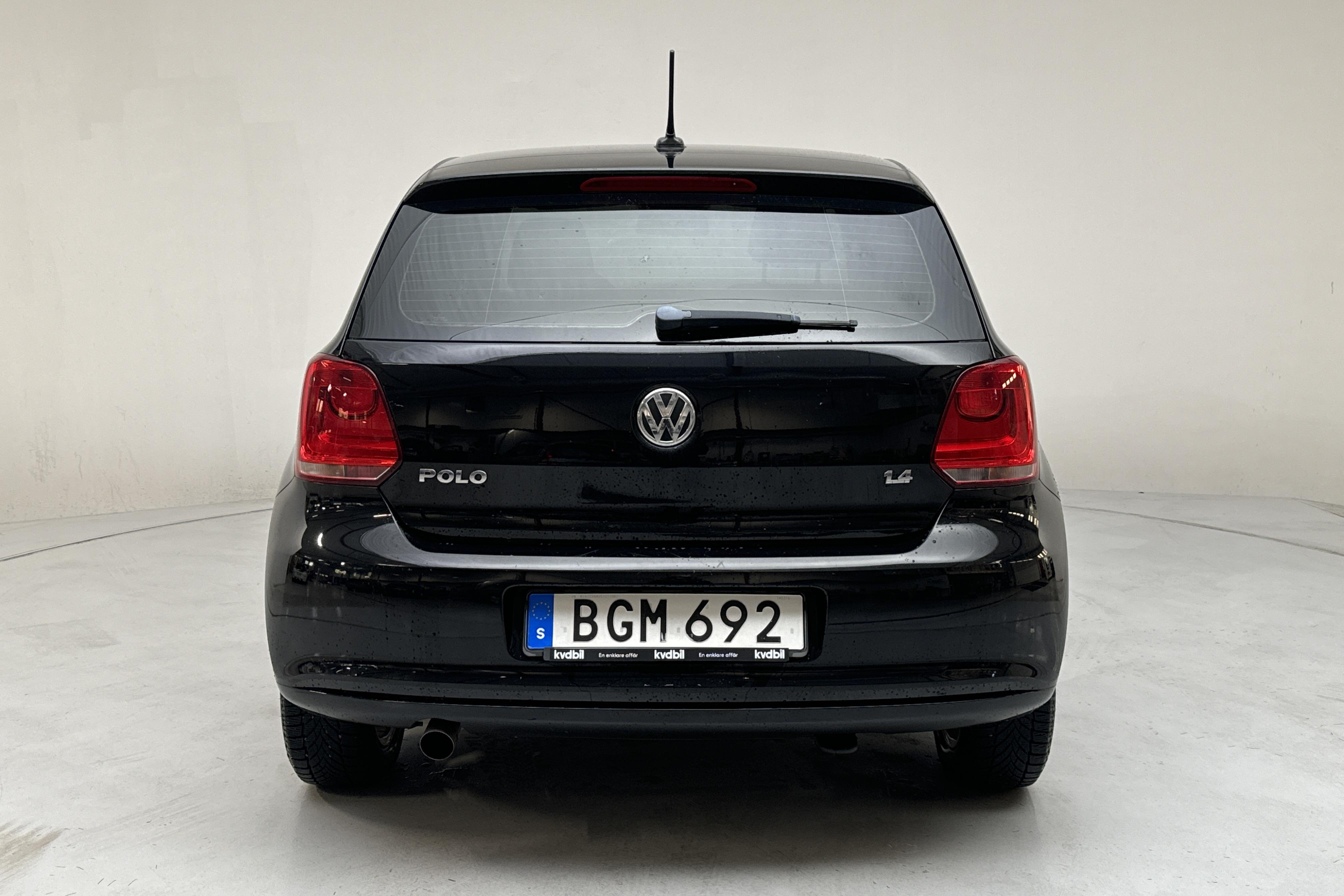 VW Polo 1.4 5dr (85hk) - 101 210 km - Manual - black - 2014