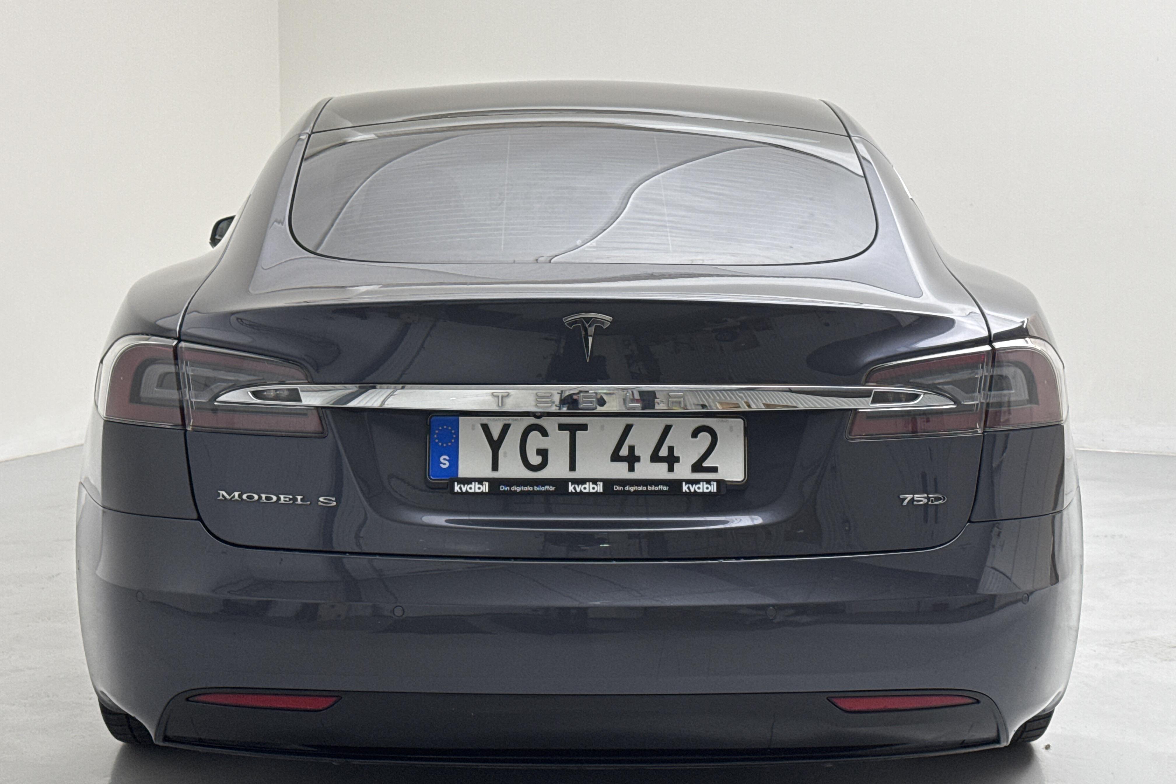 Tesla Model S 75D - 108 050 km - Automaattinen - harmaa - 2017