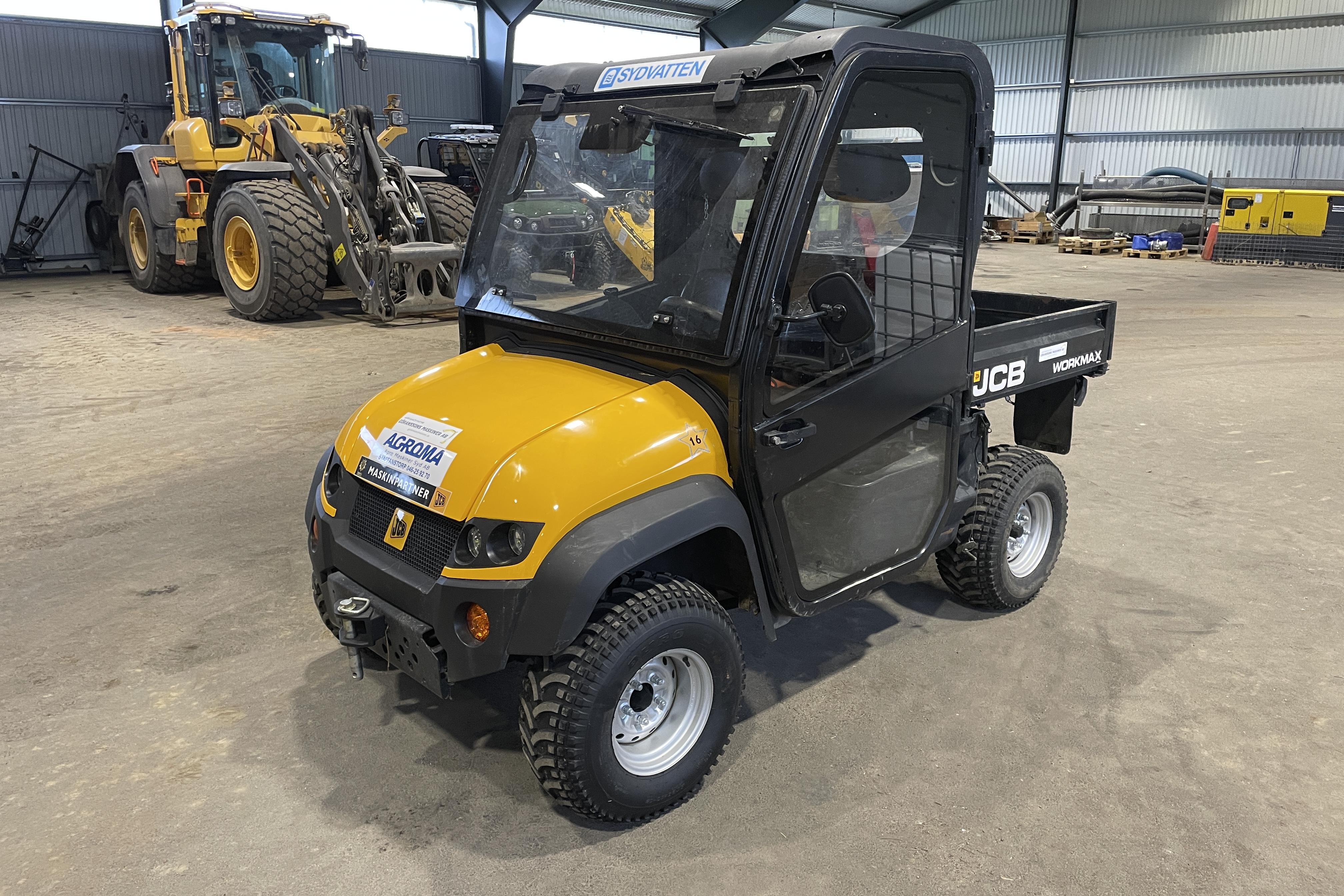 JCB Workmax 800D - 5 899 km - żółty - 2012