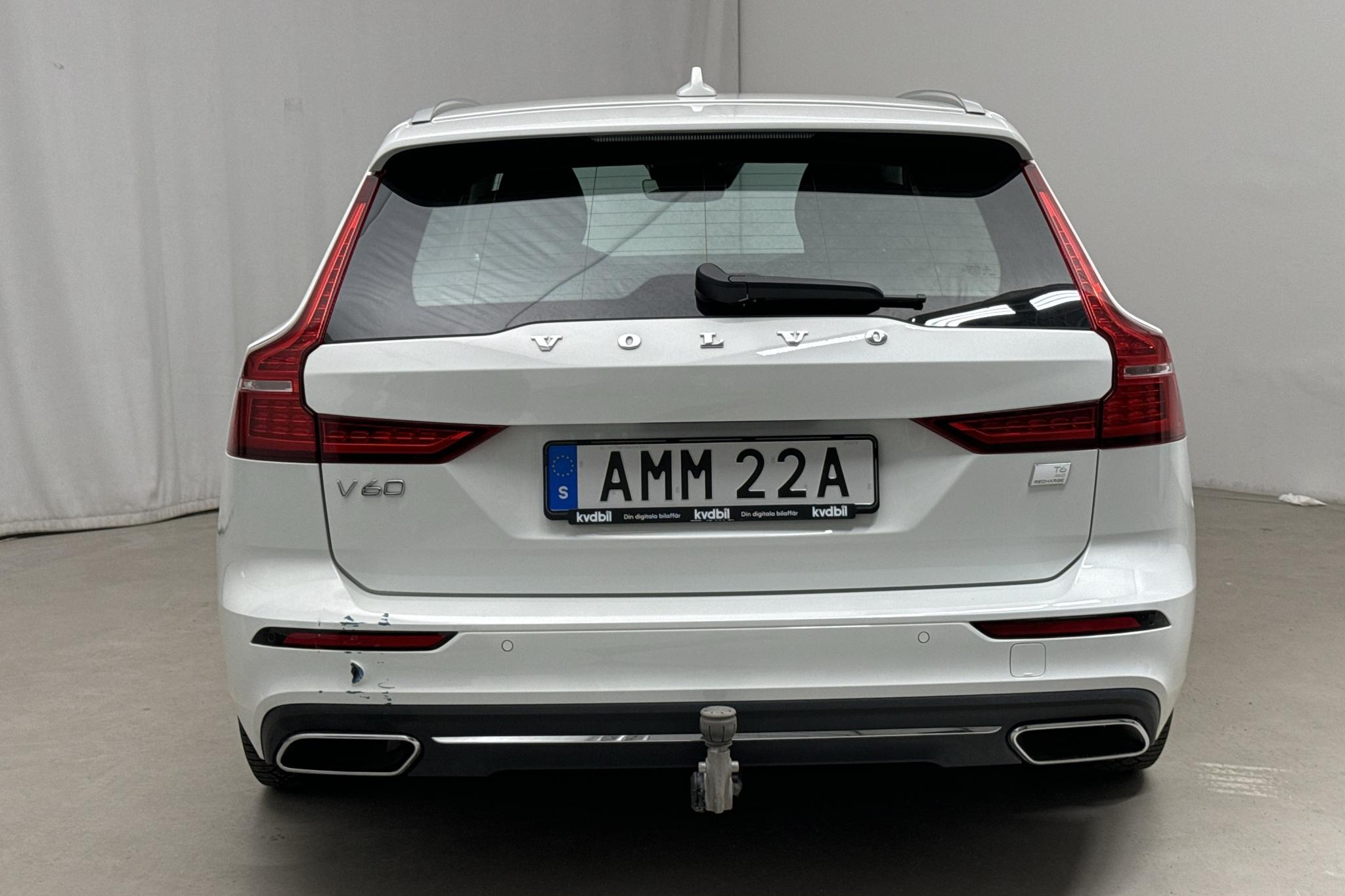 Volvo V60 T6 AWD Recharge (340hk) - 37 350 km - Automaattinen - valkoinen - 2021