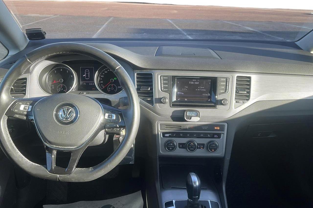 VW Golf VII 1.4 TSI BlueMotion Technology Sportsvan (125hk) - 116 330 km - Automatic - silver - 2015