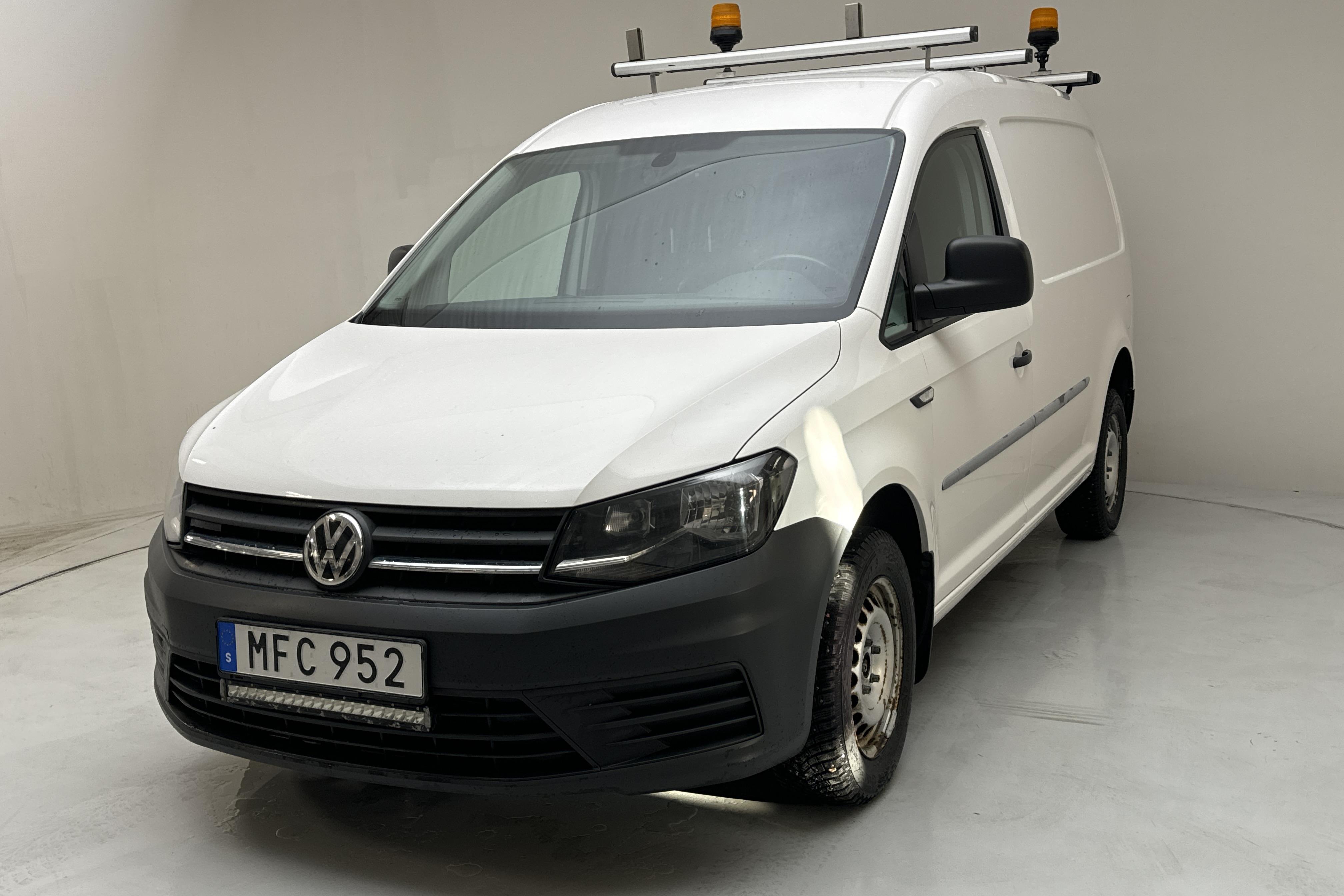 VW Caddy 2.0 TDI Maxi Skåp 4MOTION (122hk) - 136 260 km - Käsitsi - valge - 2018