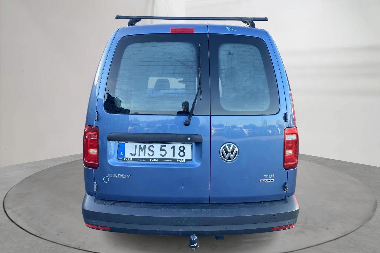 VW Caddy 2.0 TDI Maxi Skåp 4MOTION (110hk) - 103 610 km - Manuaalinen - Light Blue - 2016