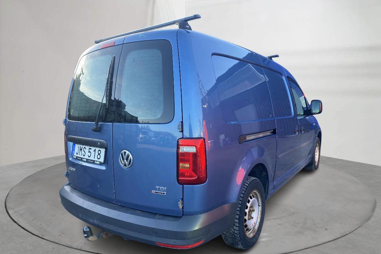 VW Caddy 2.0 TDI Maxi Skåp 4MOTION (110hk) - 103 610 km - Manuaalinen - Light Blue - 2016