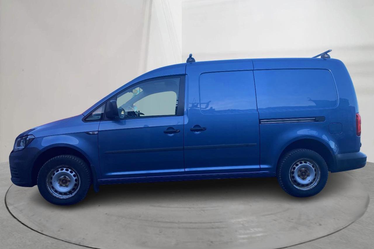 VW Caddy 2.0 TDI Maxi Skåp 4MOTION (110hk) - 103 610 km - Manuaalinen - Light Blue - 2016