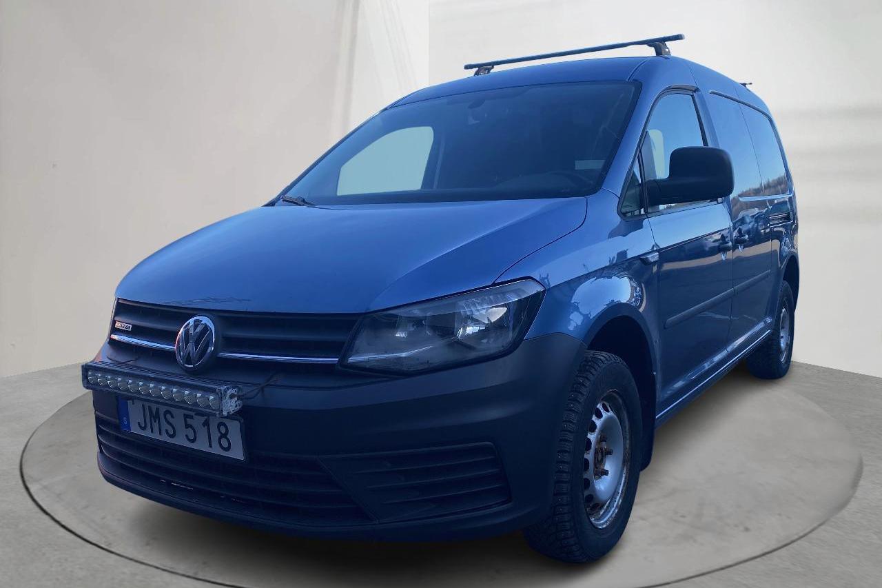 VW Caddy 2.0 TDI Maxi Skåp 4MOTION (110hk) - 103 610 km - Manuaalinen - Light Blue - 2016