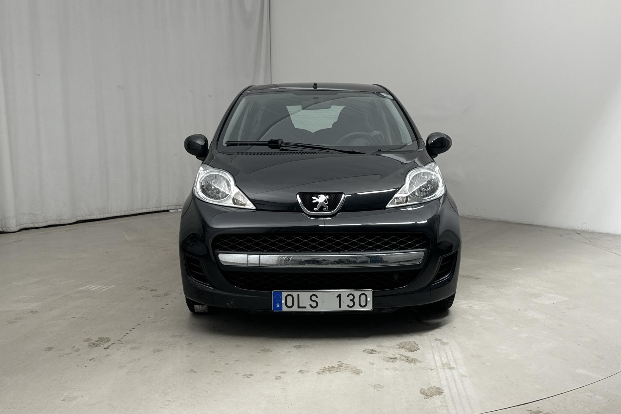 Peugeot 107 1.0 5dr (68hk) - 35 280 km - Käsitsi - must - 2010