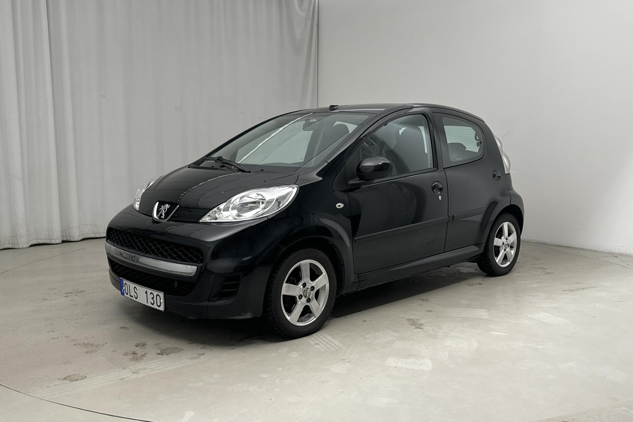 Peugeot 107 1.0 5dr (68hk) - 35 280 km - Käsitsi - must - 2010