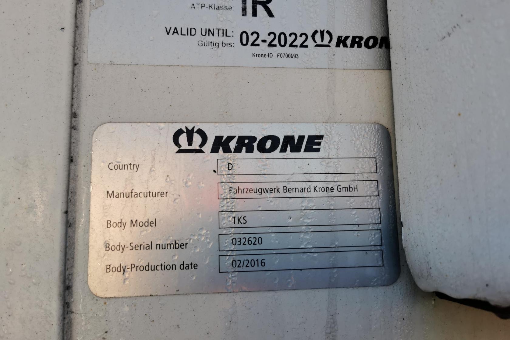 KRONE KRONE - 0 km - 2016