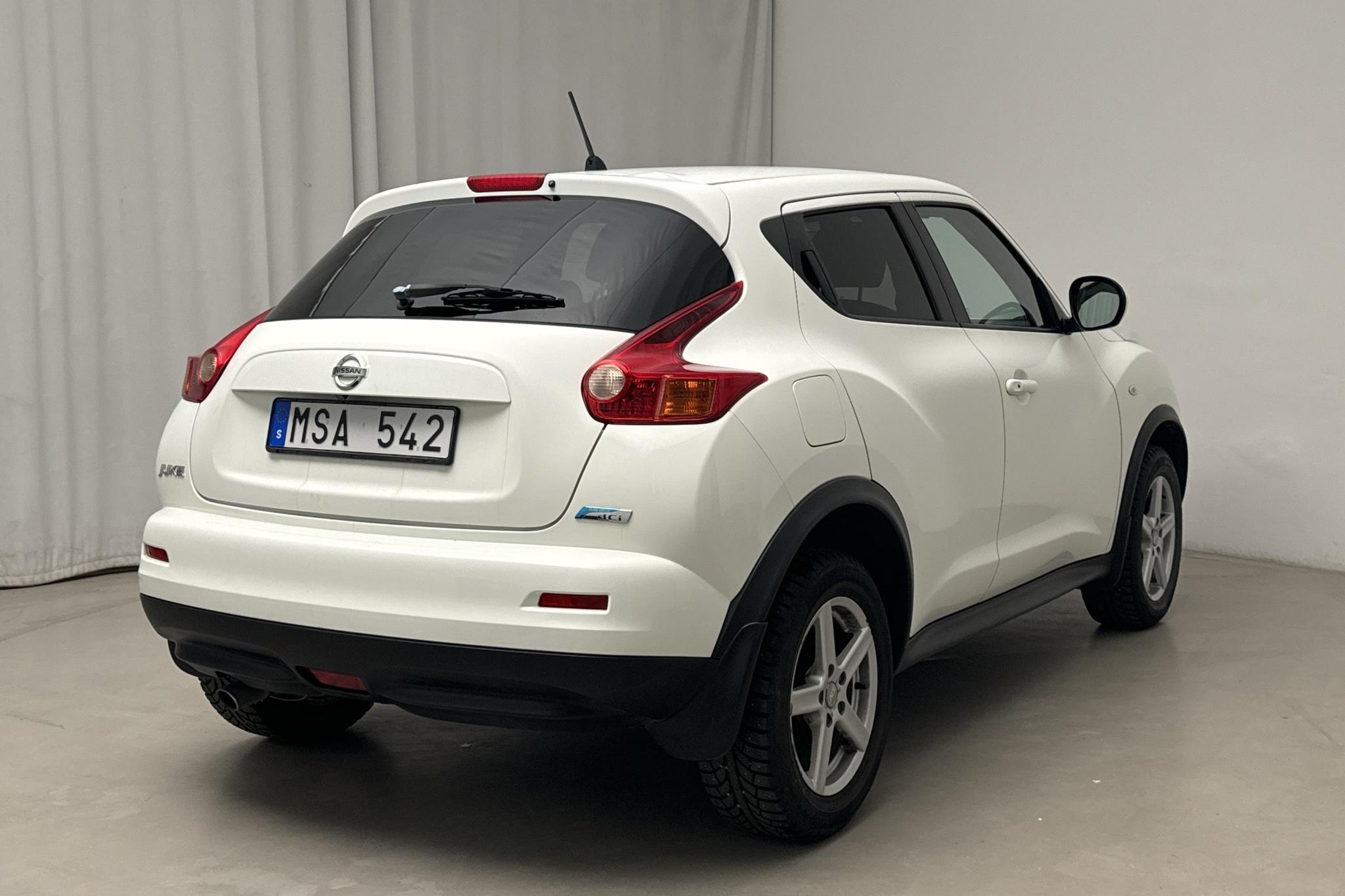 Nissan Juke 1.5 dCi DPF (110hk) - 73 110 km - Manual - white - 2012