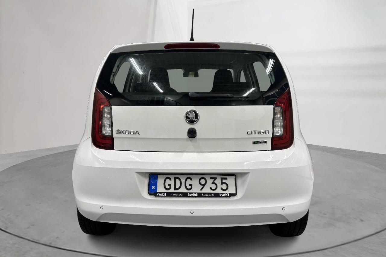 Skoda Citigo MPI 5dr CNG (68hk) - 59 870 km - Manual - white - 2017