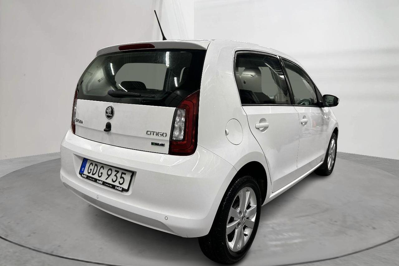 Skoda Citigo MPI 5dr CNG (68hk) - 59 870 km - Manual - white - 2017