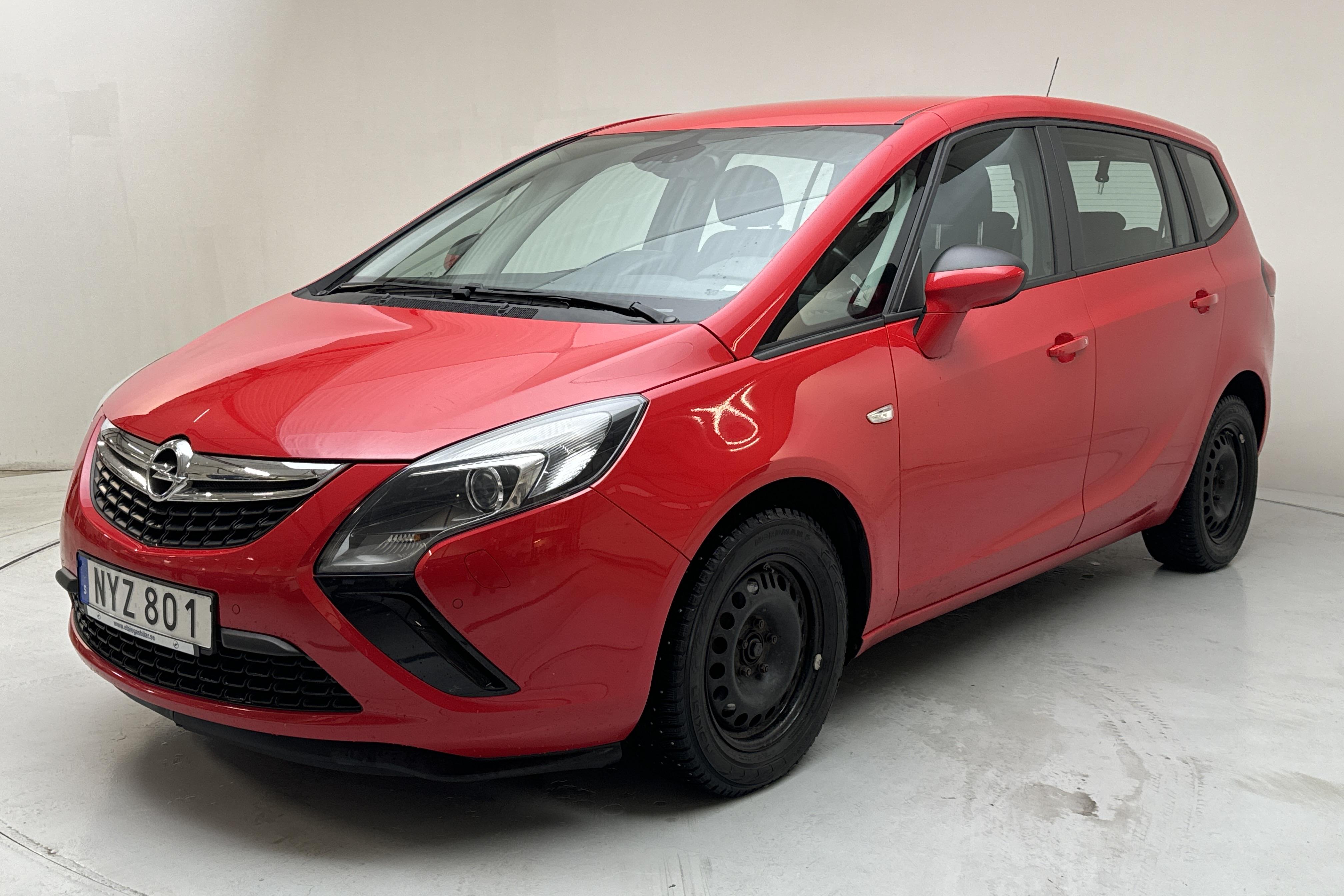 Opel Zafira 1.6 CNG ecoFLEX (150hk) - 97 070 km - Manual - red - 2016