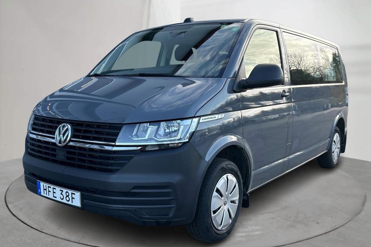 VW Caravelle T6 2.0 TDI BMT (150hk) - 7 085 mil - Manuell - grå - 2020