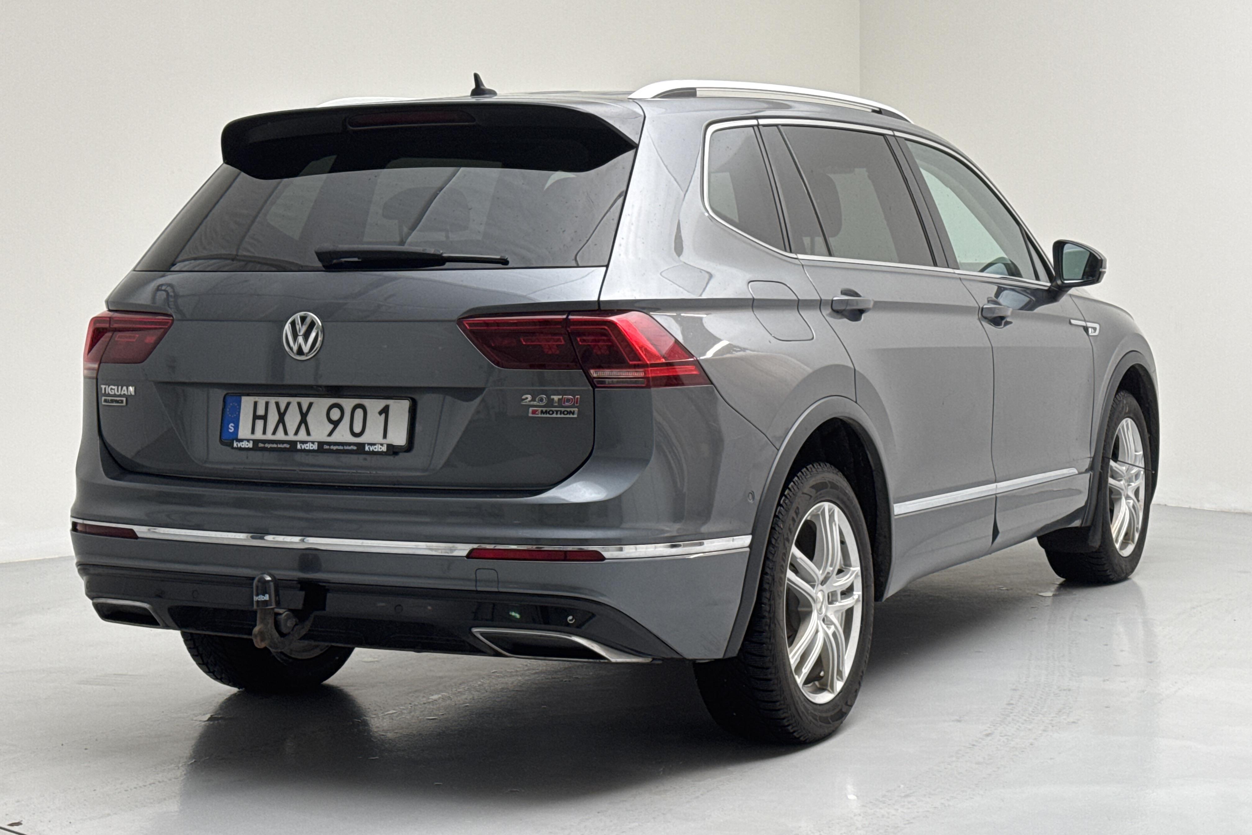 VW Tiguan Allspace 2.0 TDI 4MOTION (190hk) - 12 207 mil - Automat - Dark Grey - 2018