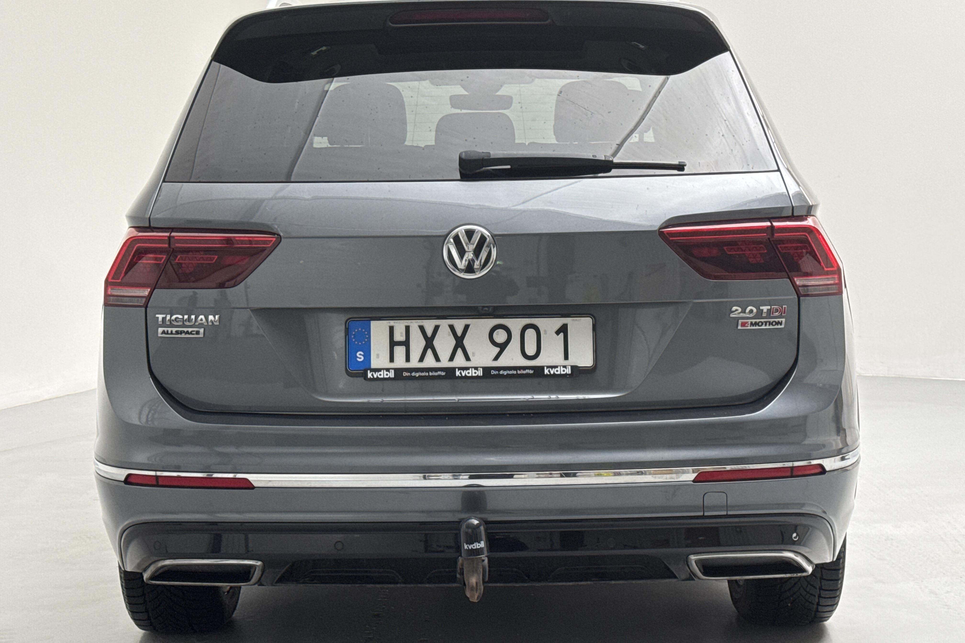 VW Tiguan Allspace 2.0 TDI 4MOTION (190hk) - 12 207 mil - Automat - Dark Grey - 2018