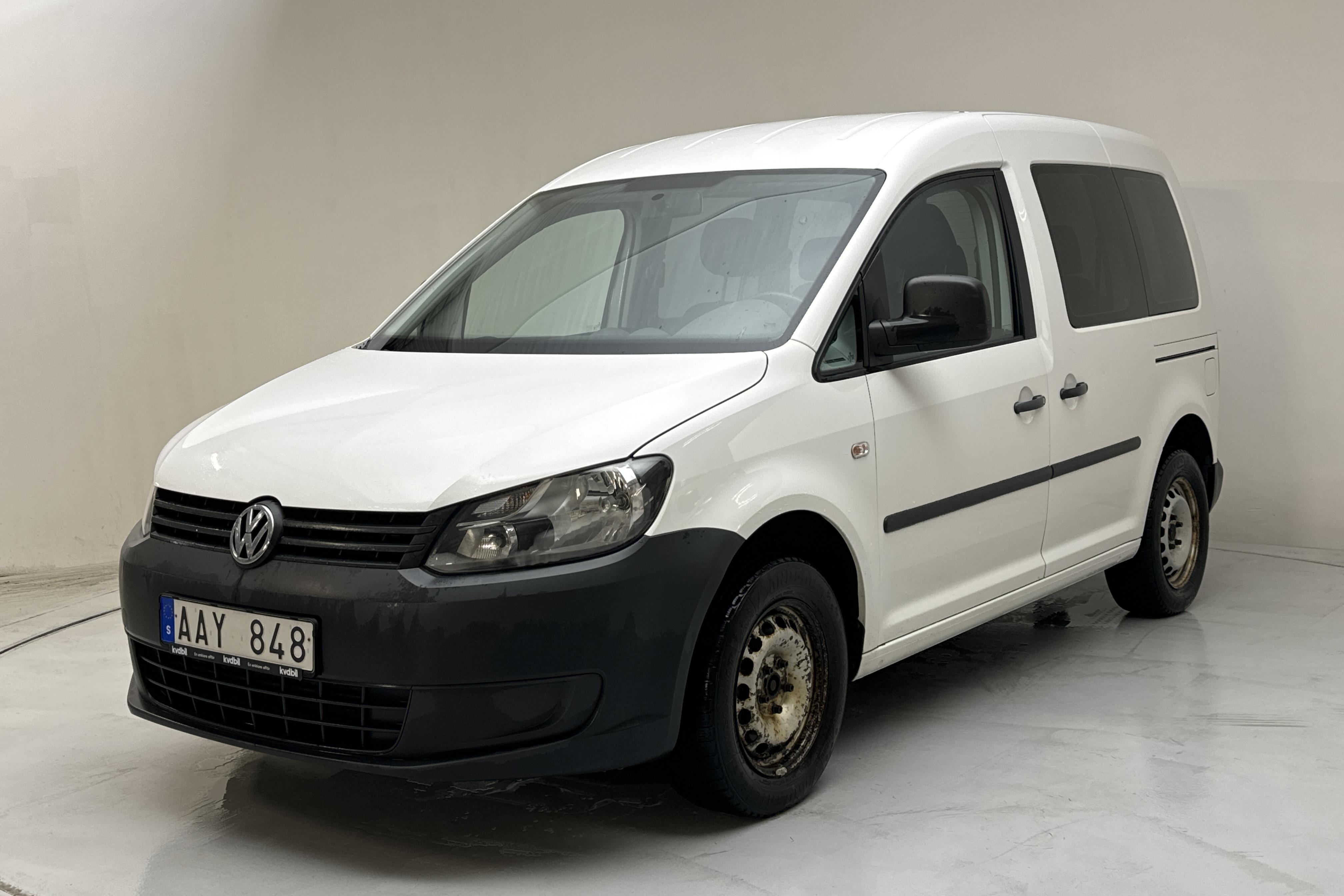 VW Caddy Life 2.0 EcoFuel (109hk) - 15 302 mil - Manuell - vit - 2011