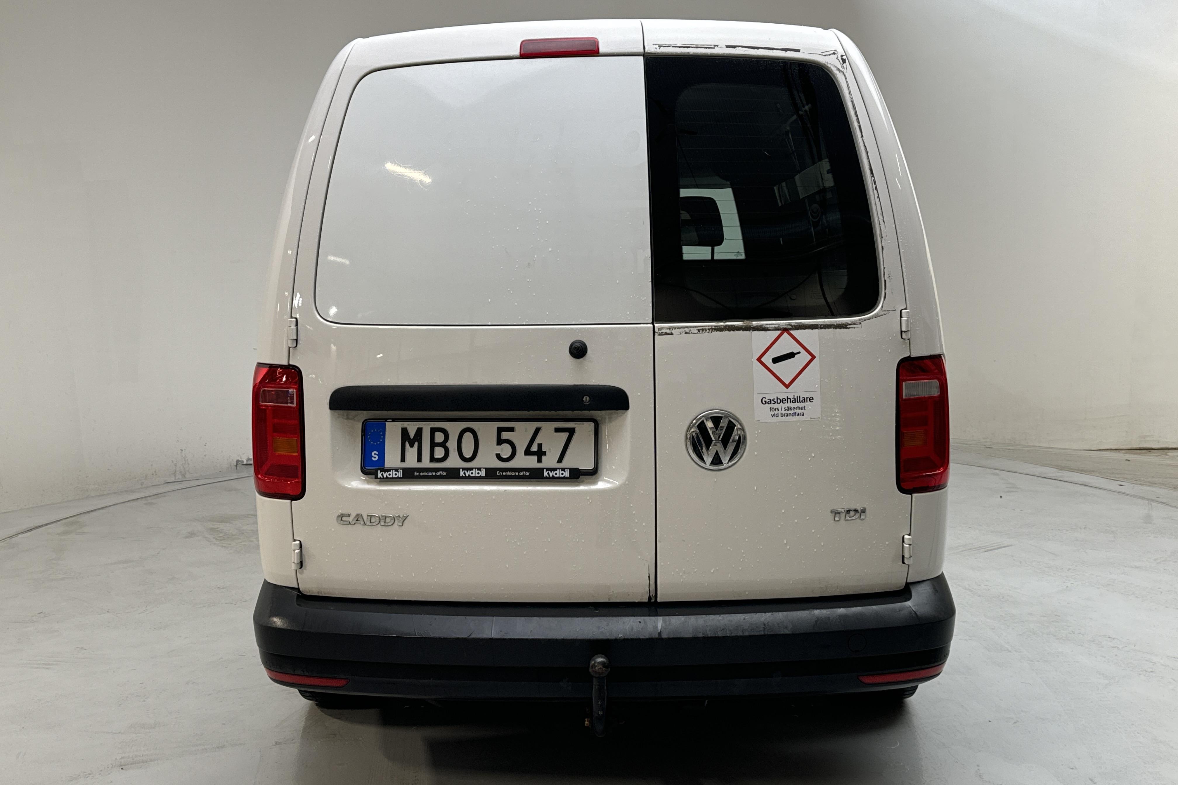 VW Caddy 2.0 TDI Maxi Skåp (102hk) - 8 214 mil - Automat - vit - 2017