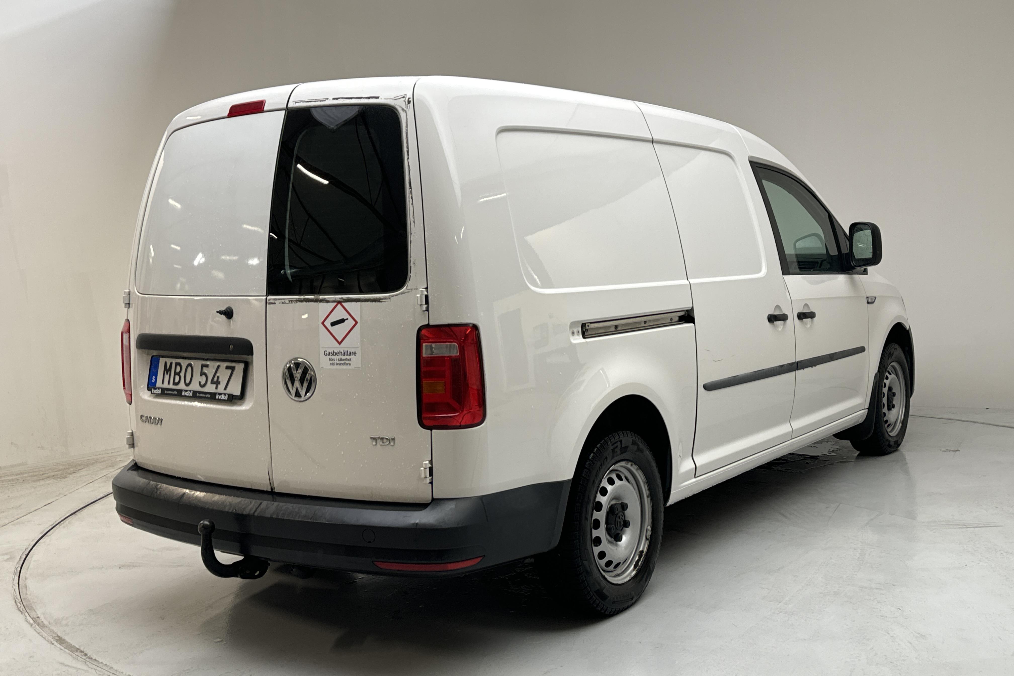 VW Caddy 2.0 TDI Maxi Skåp (102hk) - 8 214 mil - Automat - vit - 2017