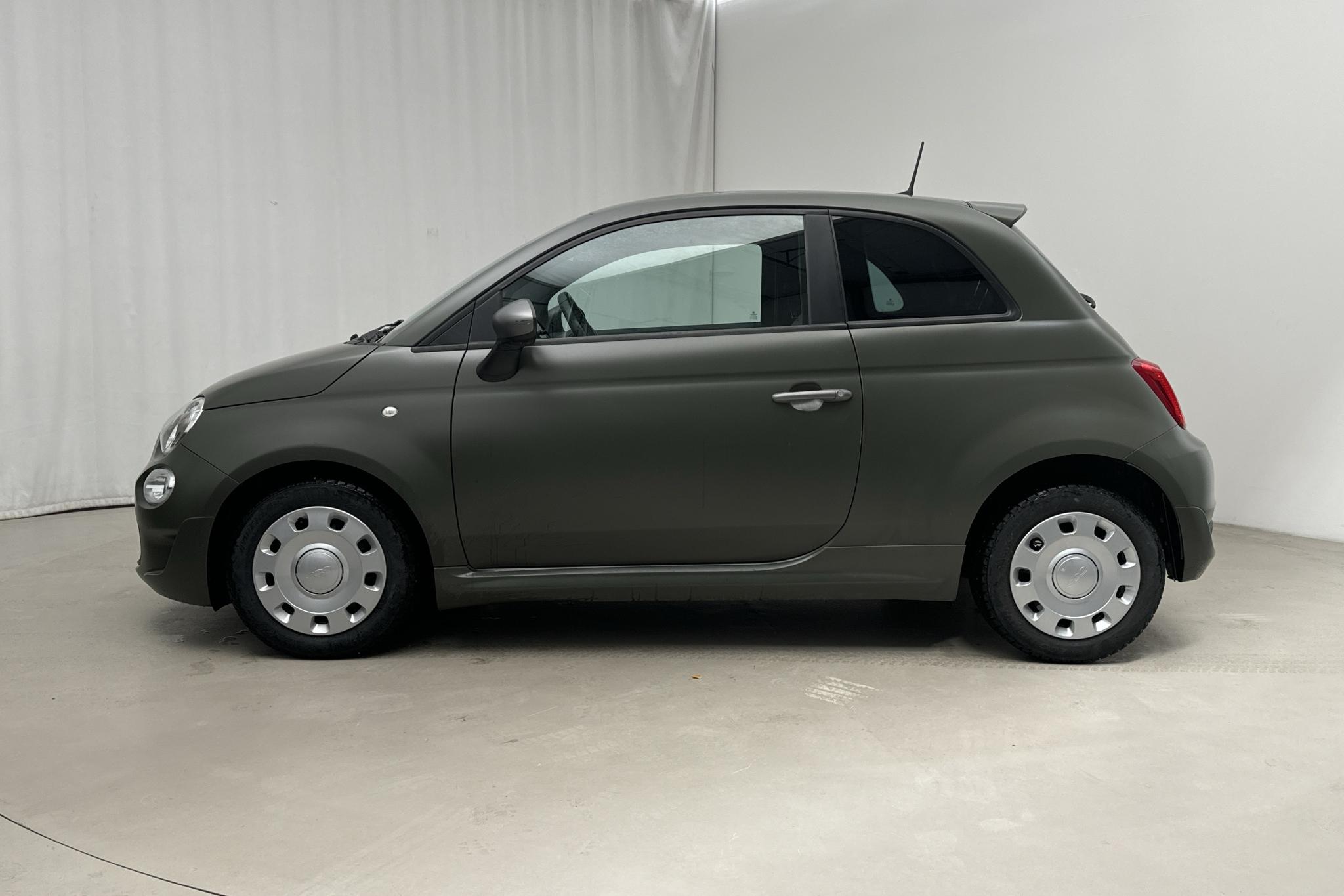 Fiat 500 0.9 (85hk) - 65 710 km - Manual - green - 2020