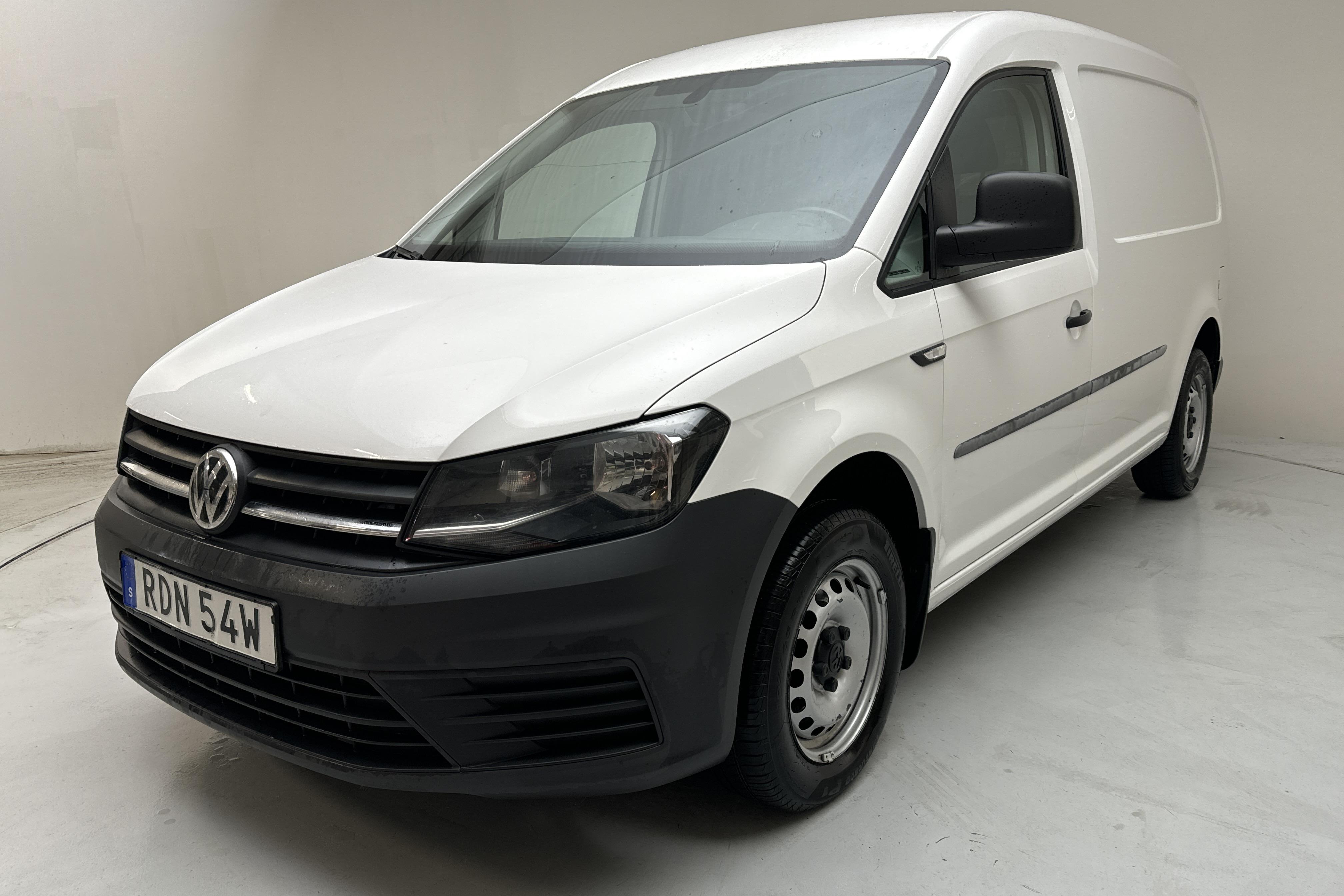 VW Caddy 2.0 TDI Maxi Skåp (102hk) - 12 336 mil - Automat - vit - 2019