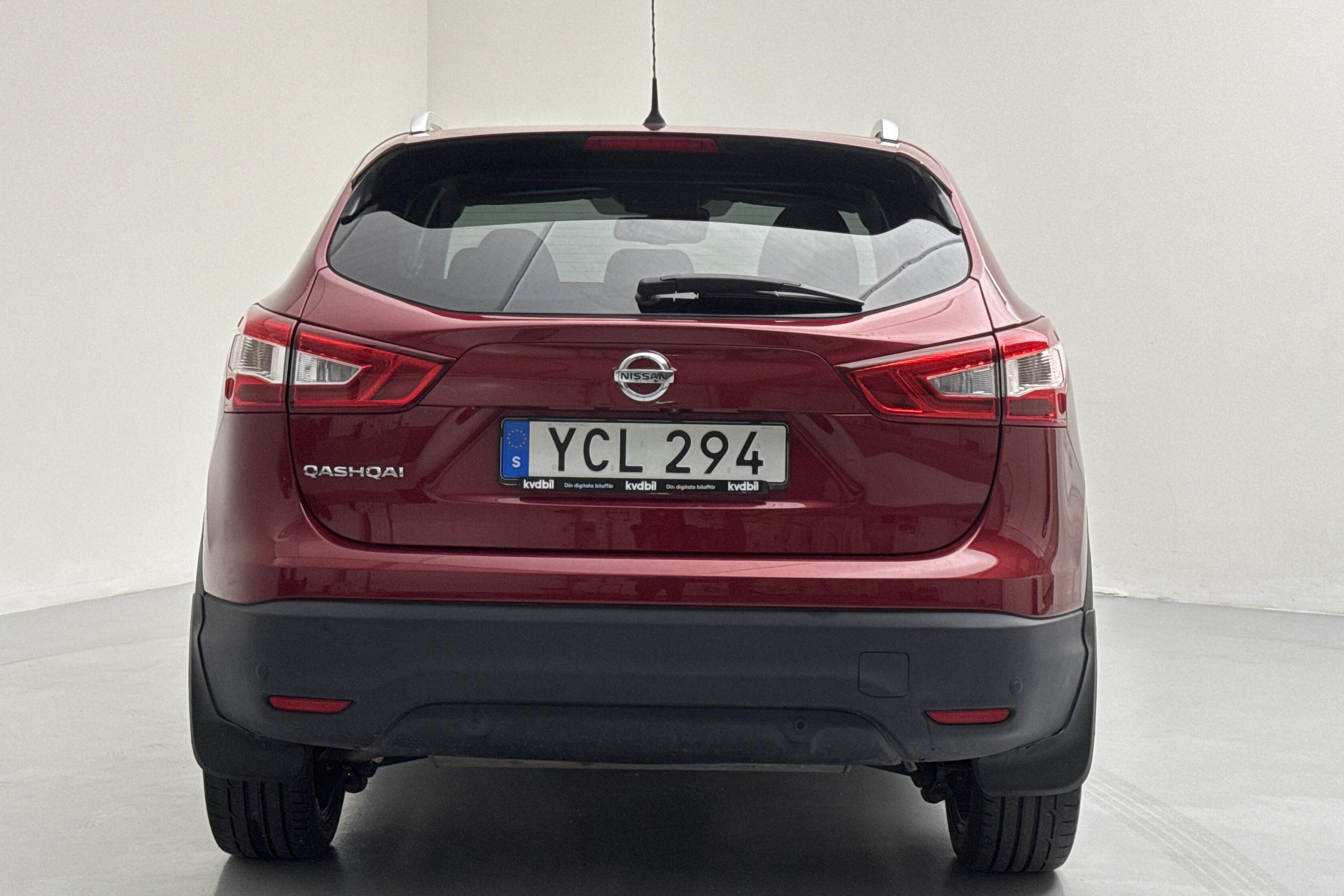 Nissan Qashqai 1.2 (115hk) - 48 780 km - Automaattinen - punainen - 2016