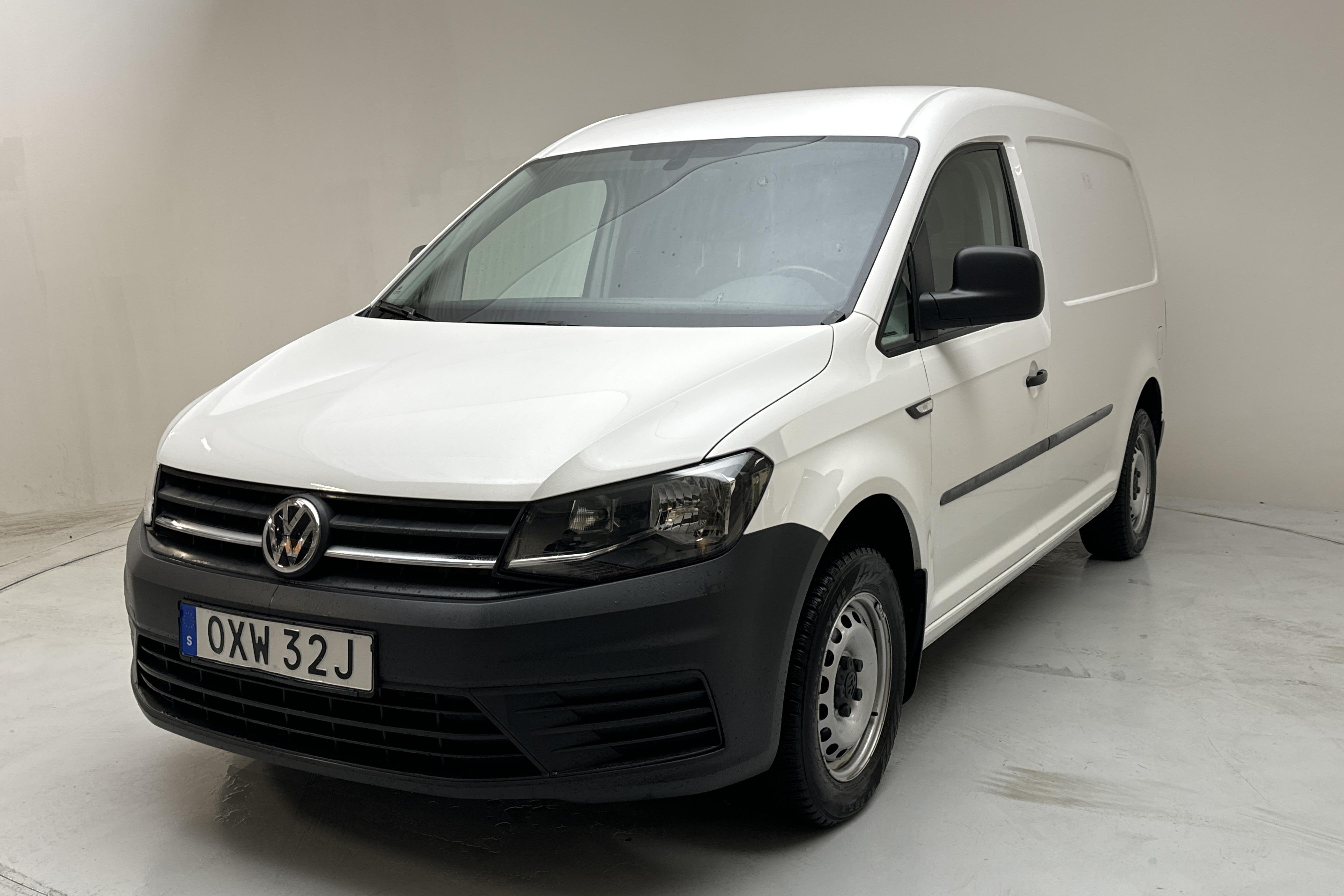 VW Caddy 2.0 TDI Maxi Skåp (102hk) - 5 329 mil - Automat - vit - 2019