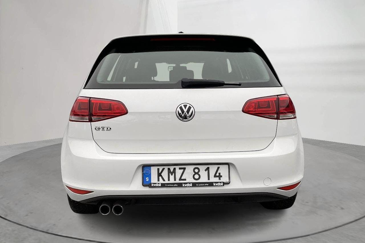 VW Golf VII GTD 2.0 5dr (184hk) - 246 210 km - Manuaalinen - valkoinen - 2014