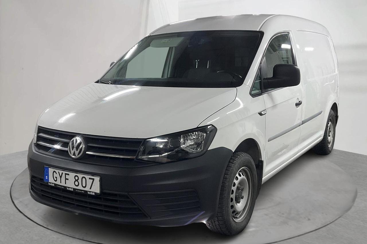 VW Caddy 2.0 TDI Maxi Skåp (102hk) - 13 956 mil - Automat - vit - 2017