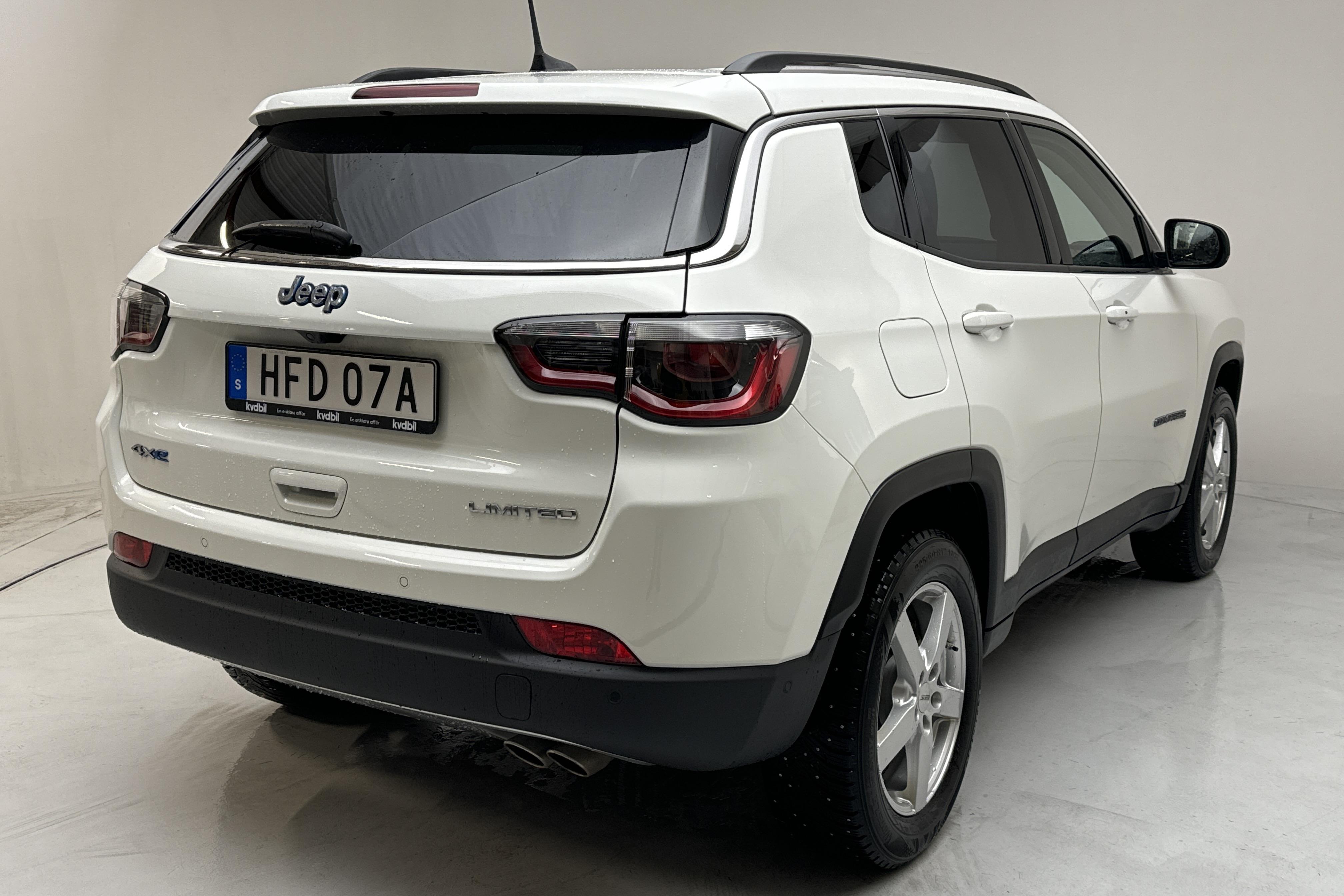 Jeep Compass 1.3 PHEV 4WD (190hk) - 66 090 km - Automaattinen - valkoinen - 2020