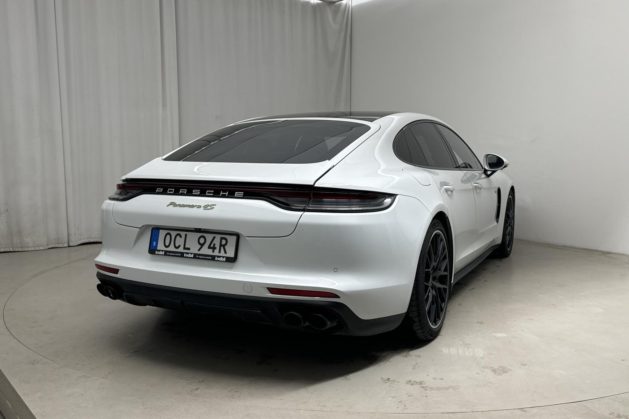 Porsche Panamera 4S E-hybrid (560hk) - 9 111 mil - Automat - vit - 2021