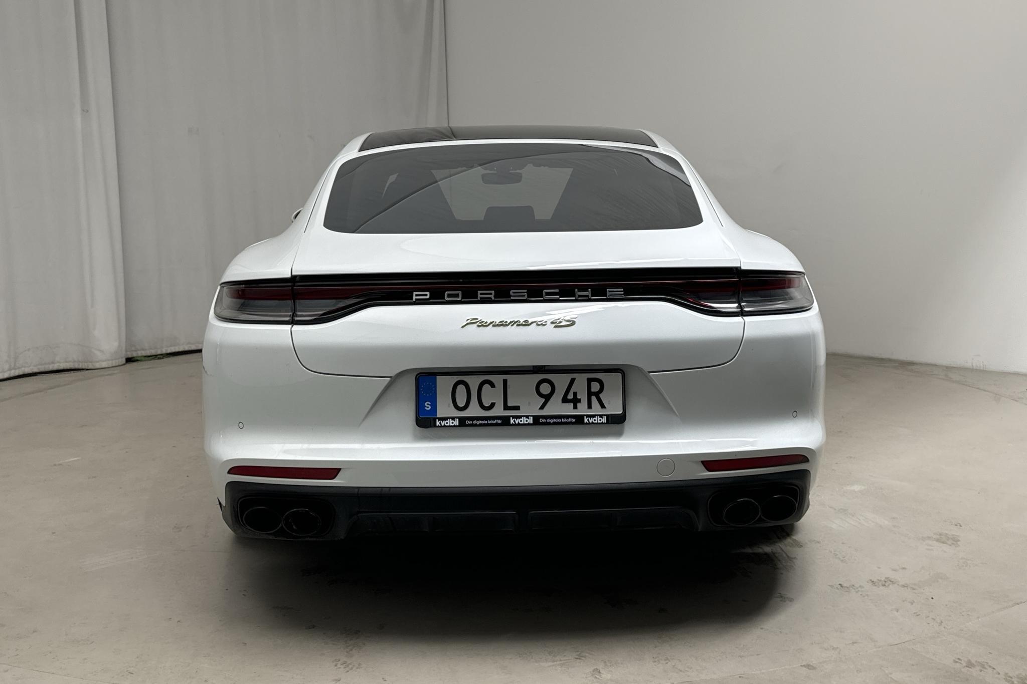 Porsche Panamera 4S E-hybrid (560hk) - 9 111 mil - Automat - vit - 2021