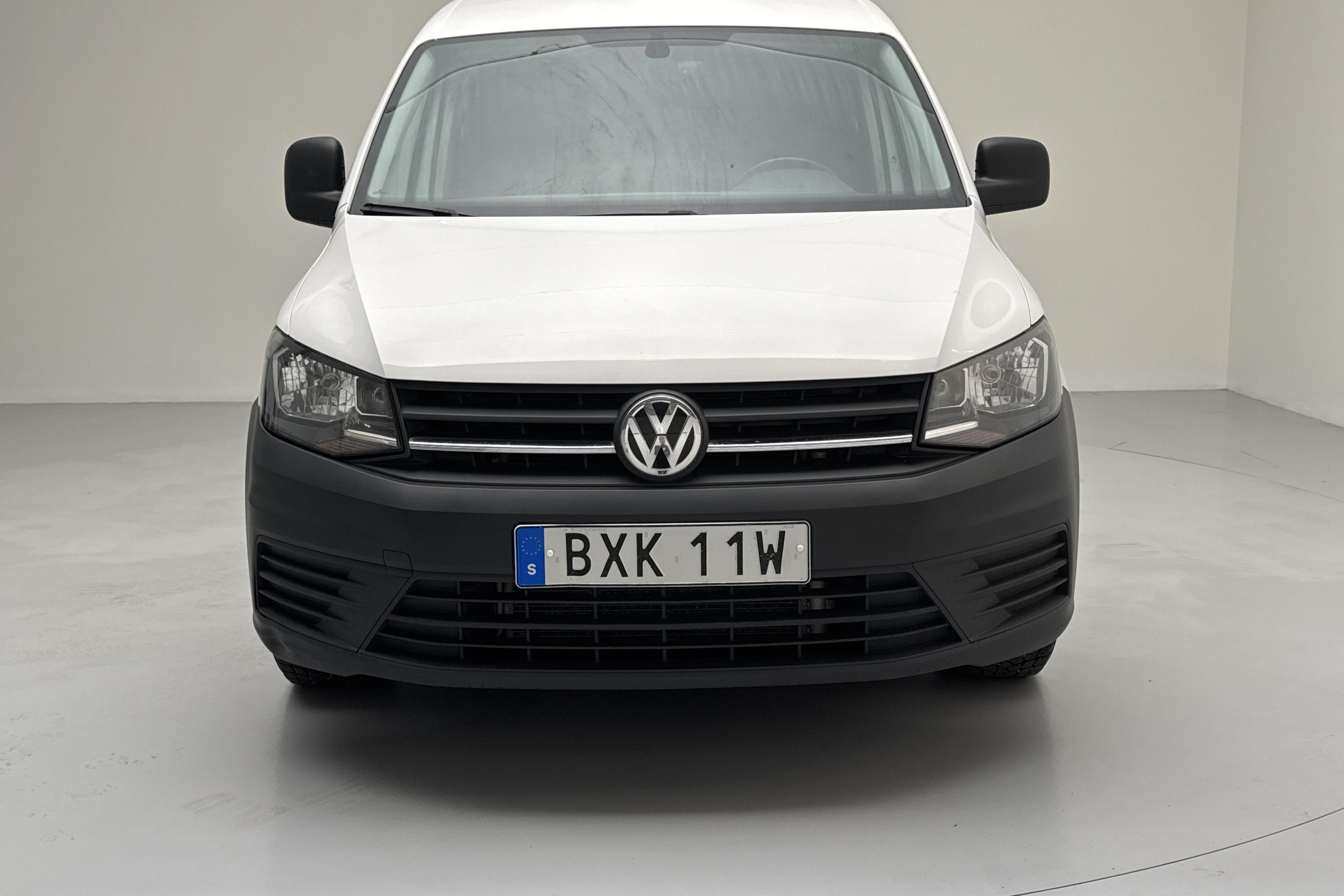 VW Caddy 2.0 TDI Skåp (102hk) - 168 320 km - Automatyczna - biały - 2019