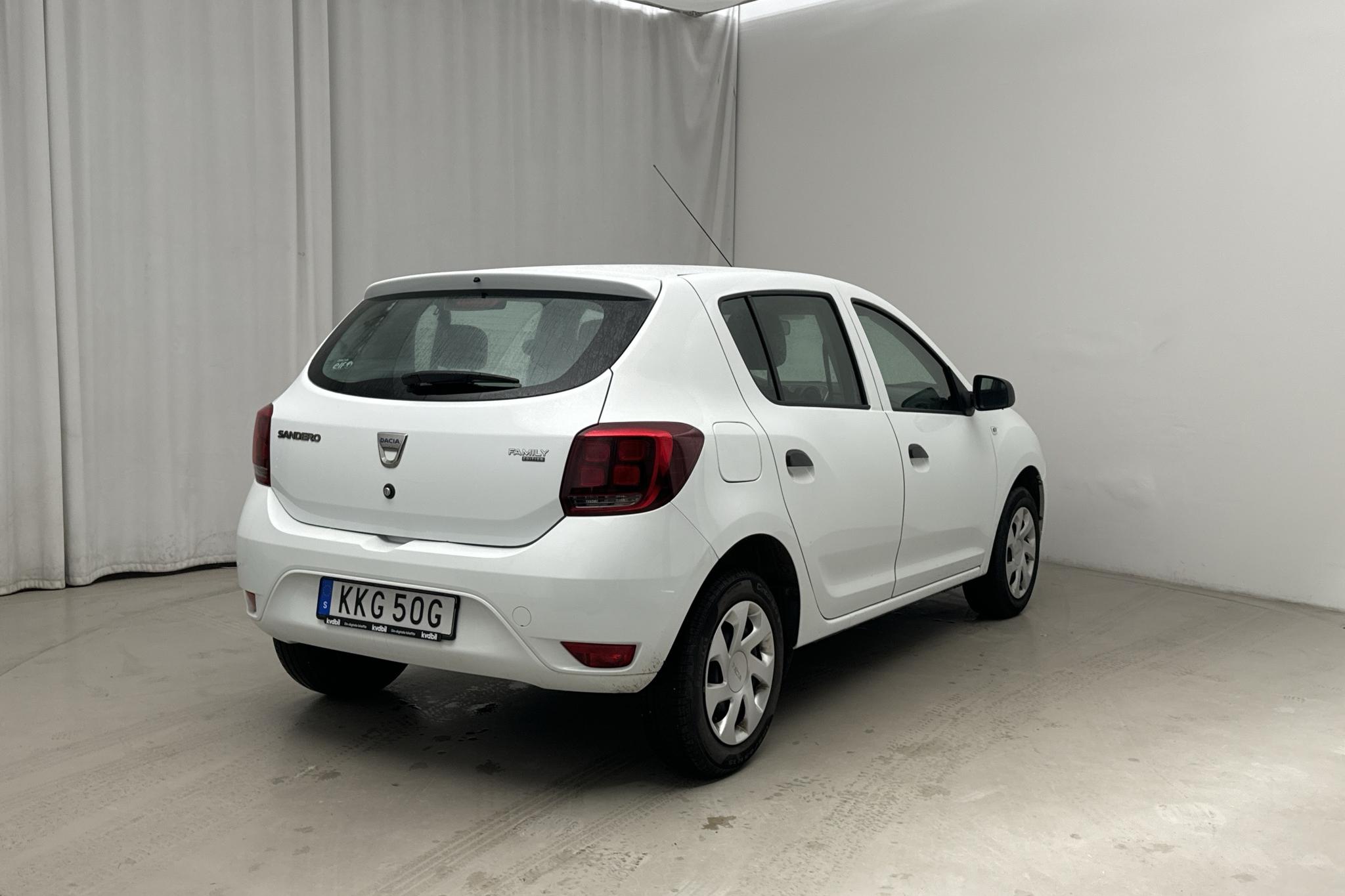 Dacia Sandero 0.9 TCe (90hk) - 101 270 km - Manuaalinen - valkoinen - 2020