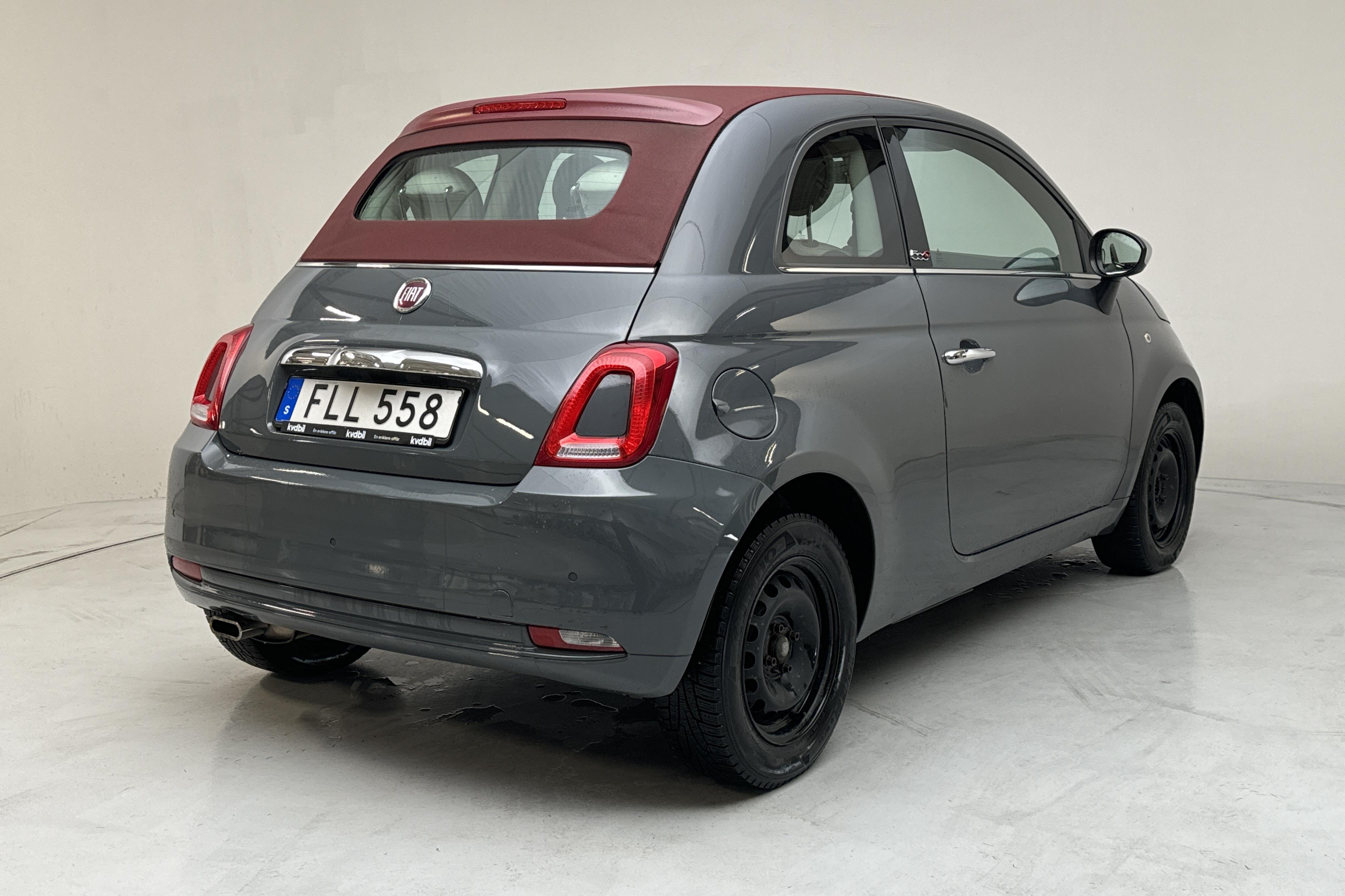 Fiat 500 1.2 (69hk) - 56 490 km - Automatic - gray - 2020