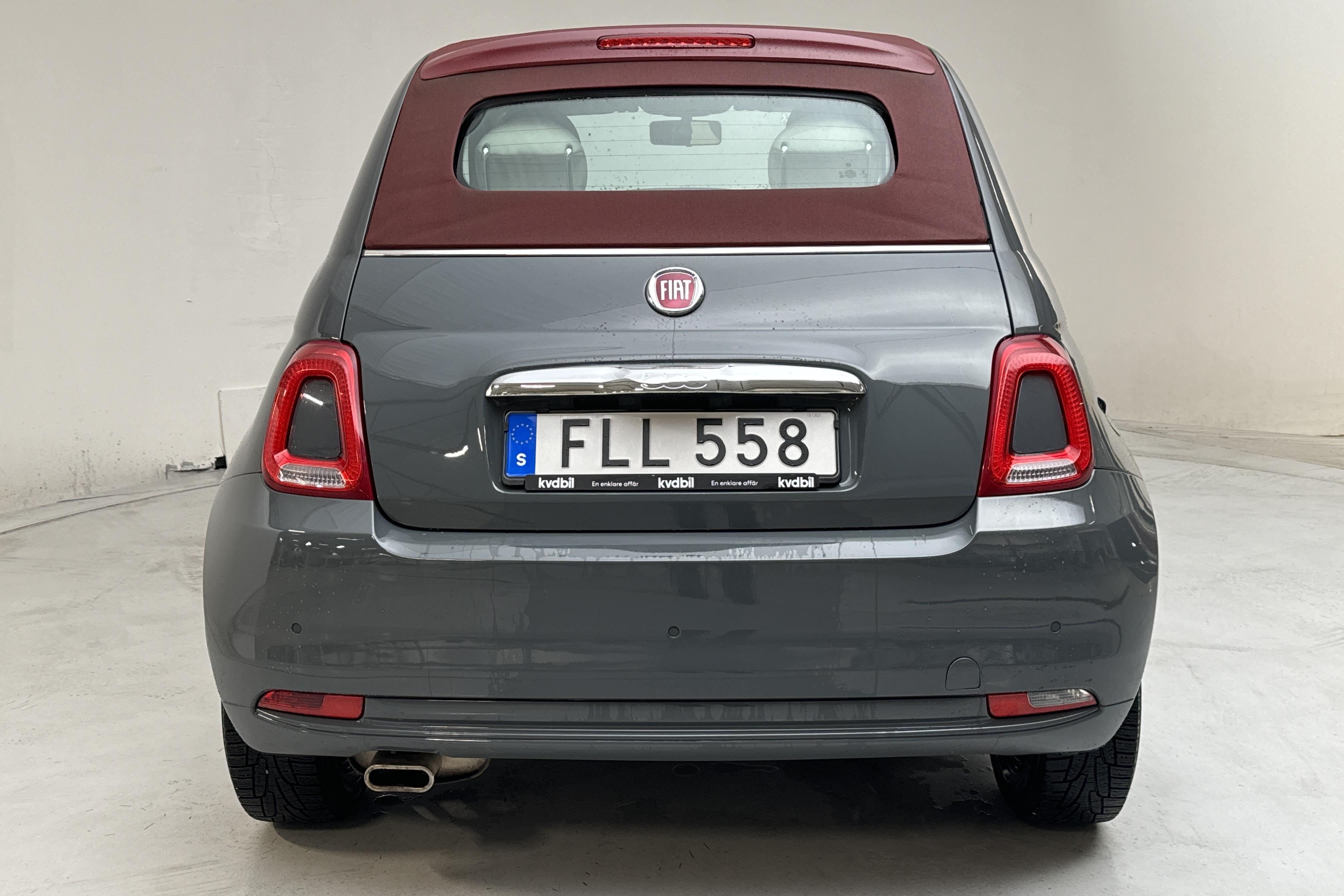 Fiat 500 1.2 (69hk) - 56 490 km - Automatic - gray - 2020