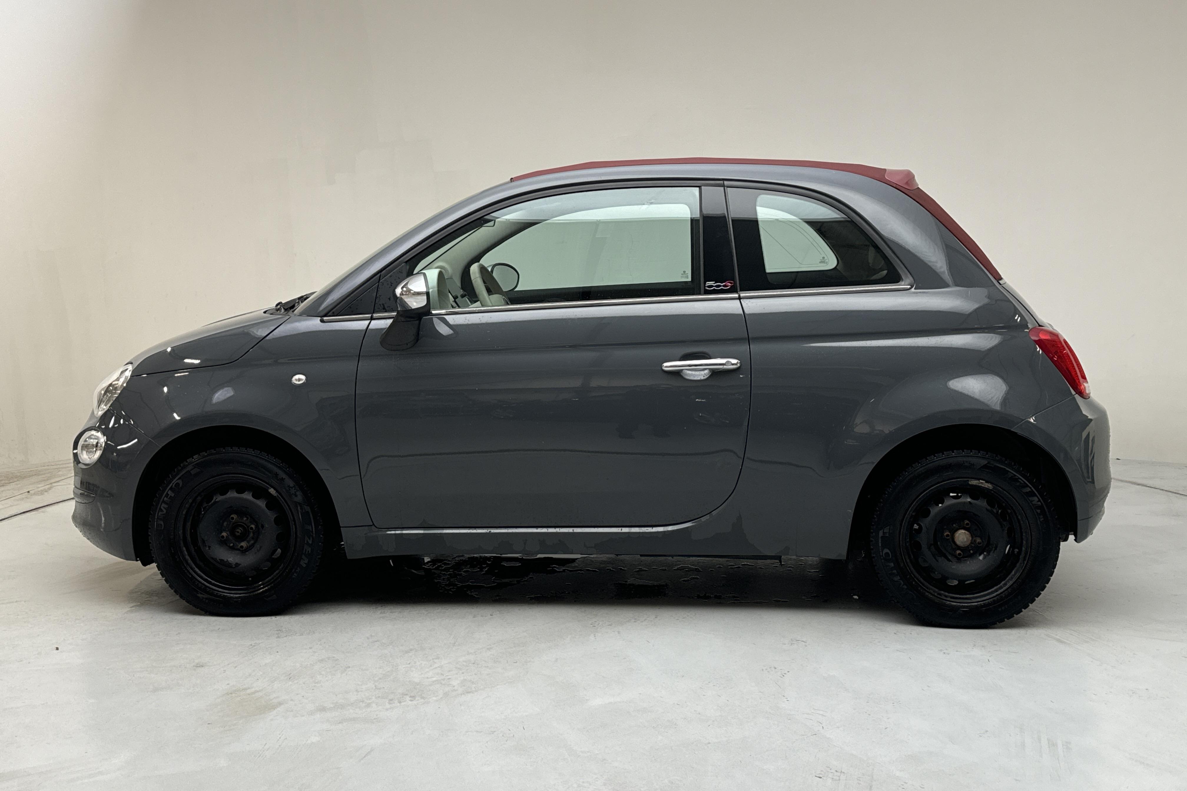 Fiat 500 1.2 (69hk) - 56 490 km - Automatic - gray - 2020