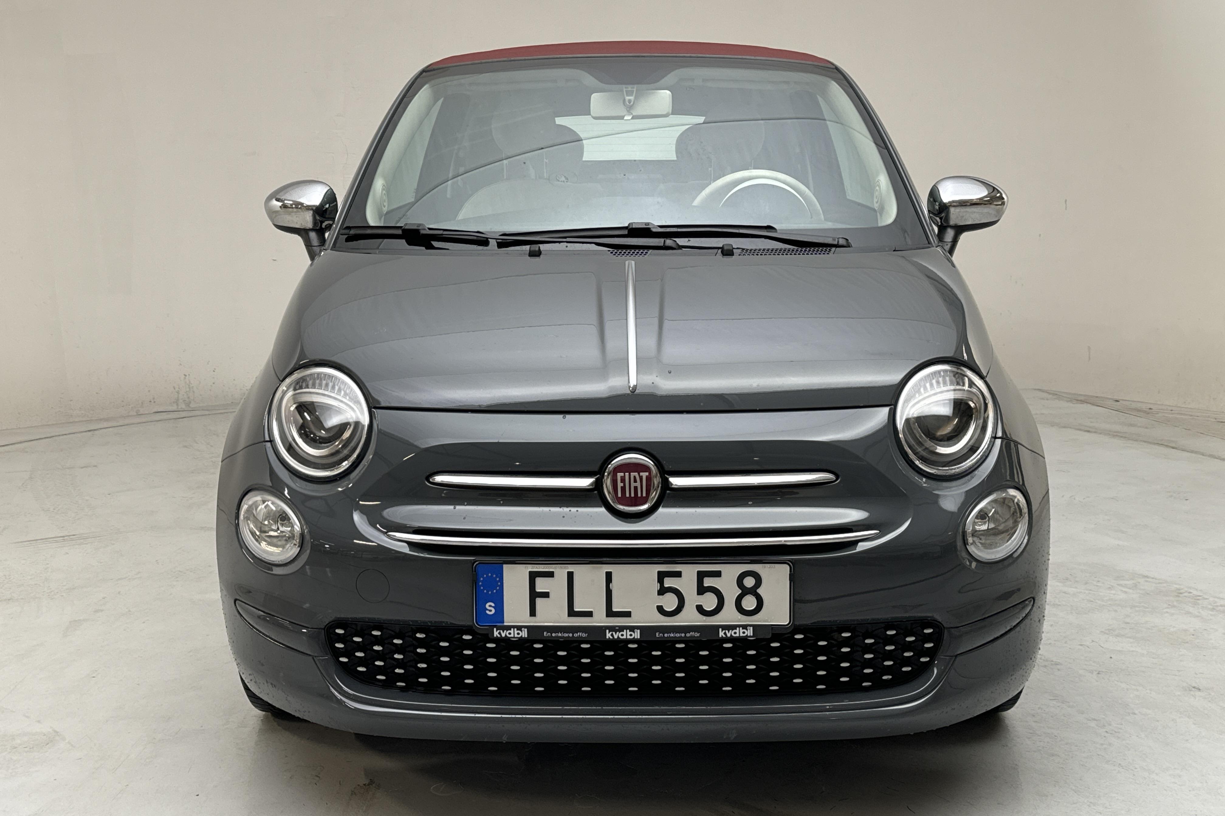 Fiat 500 1.2 (69hk) - 56 490 km - Automatic - gray - 2020