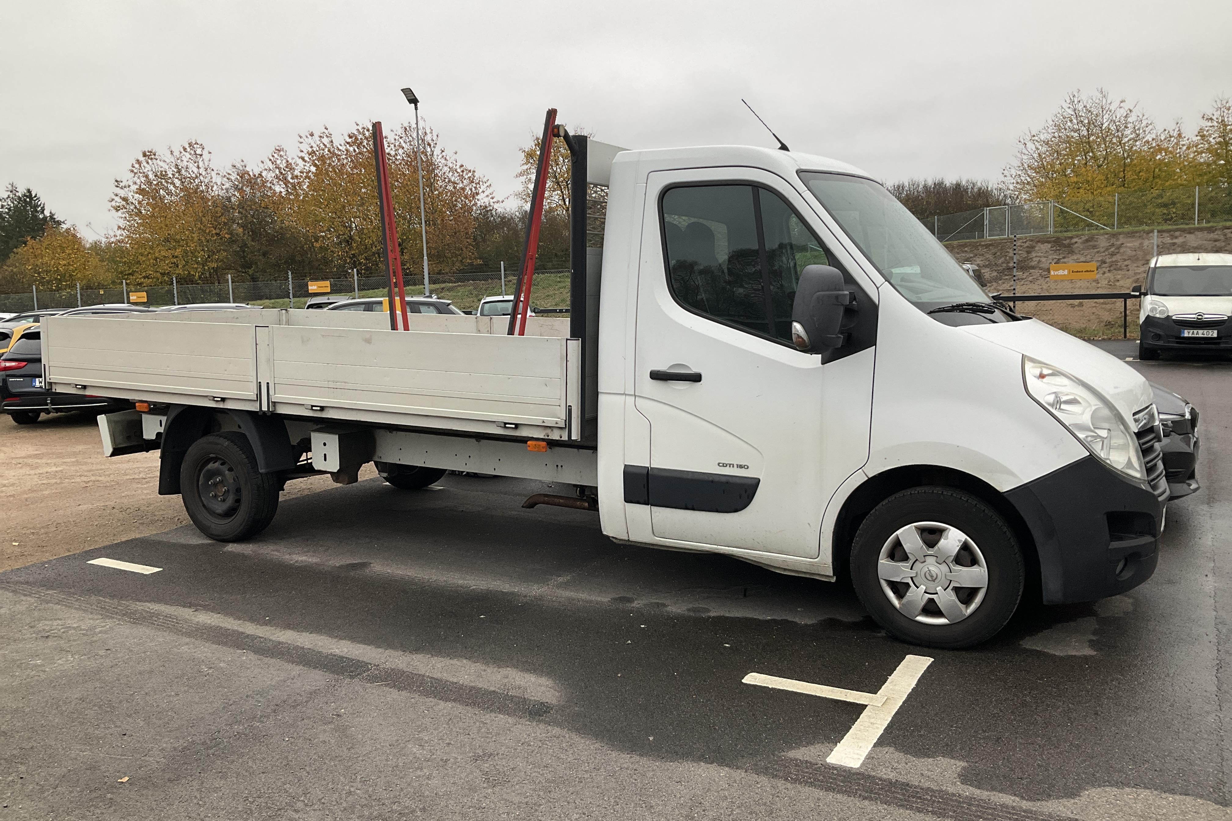 Opel Movano 2.3 CDTI 2WD Pickup/Chassi (146hk) - 308 860 km - Automaattinen - 2012