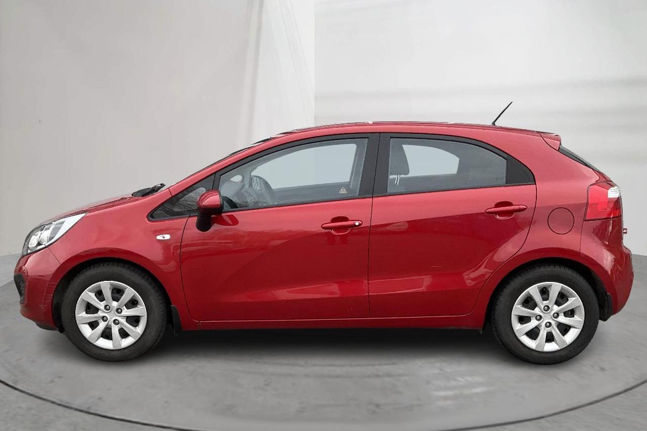 KIA Rio 1.2 (85hk) - 2 980 mil - Manuell - röd - 2012