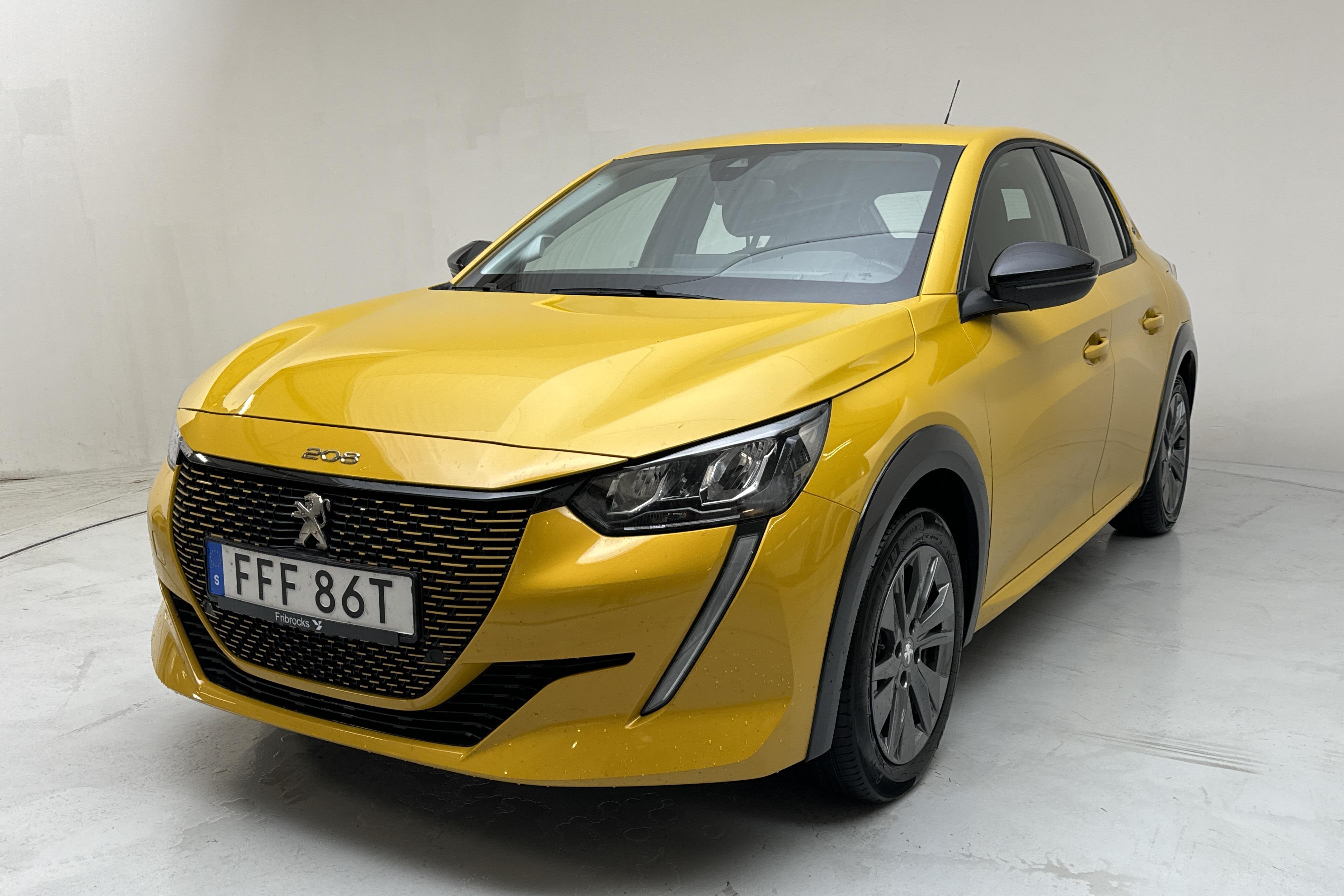 Peugeot e-208 50 kWh 5dr (136hk) - 29 350 km - Automatic - yellow - 2022