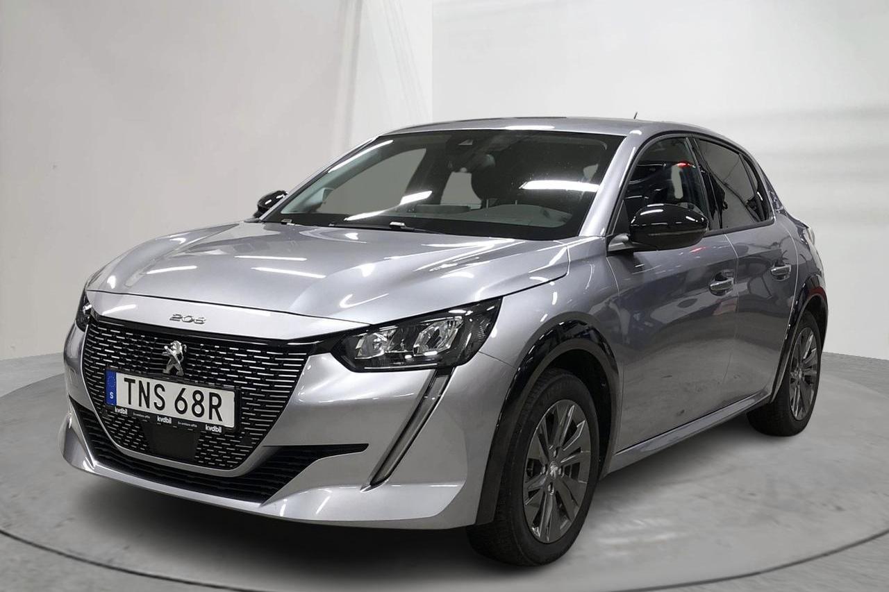 Peugeot e-208 50 kWh 5dr (136hk) - 24 000 km - Automaattinen - harmaa - 2022